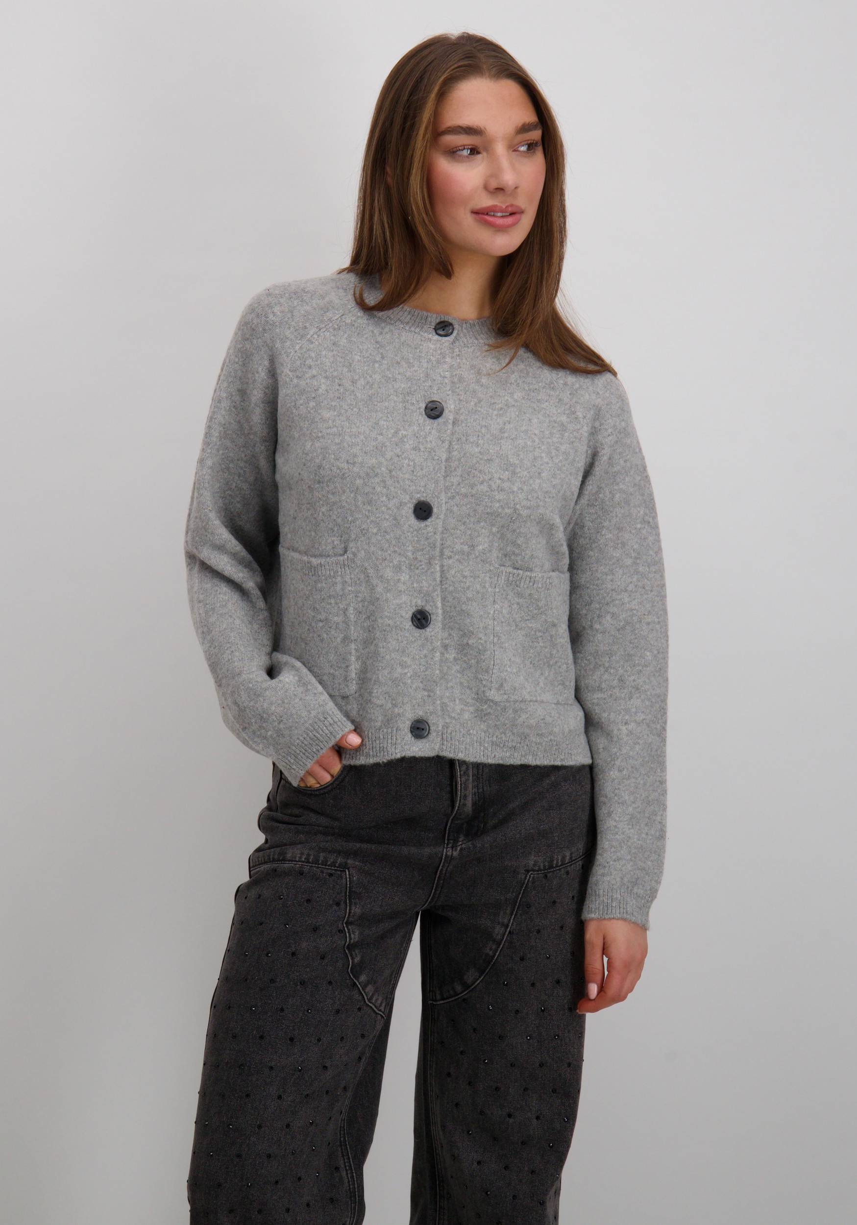 Only Vest Piemonte 15344118 Licht grijs