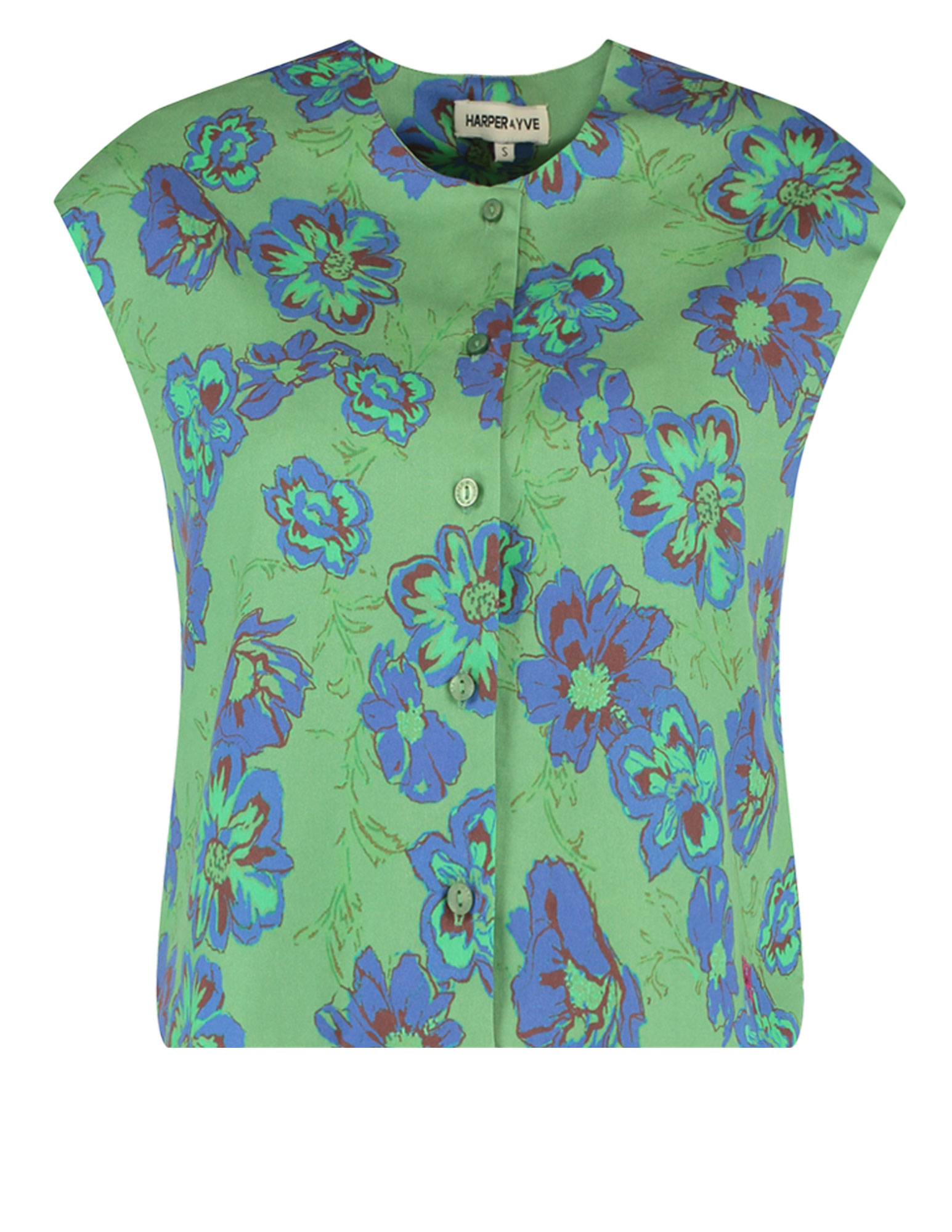 Harper & Yve Gilet Gilly AW25C200 Groen