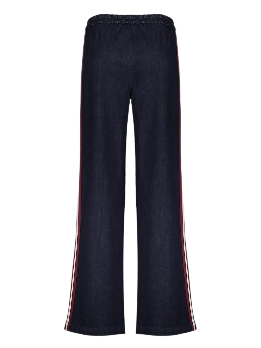 Geisha Broek met bies 51503-10 Donker blauw