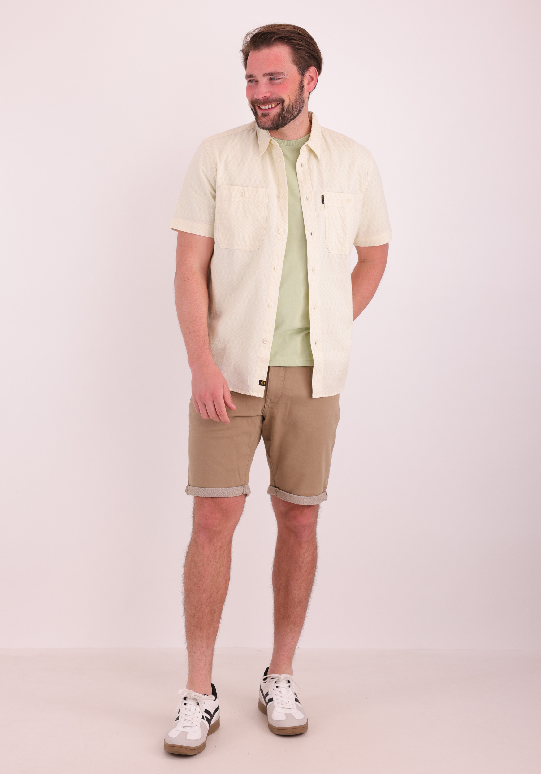 Petrol Korte broek M-ROS-SHO005 Licht Bruin