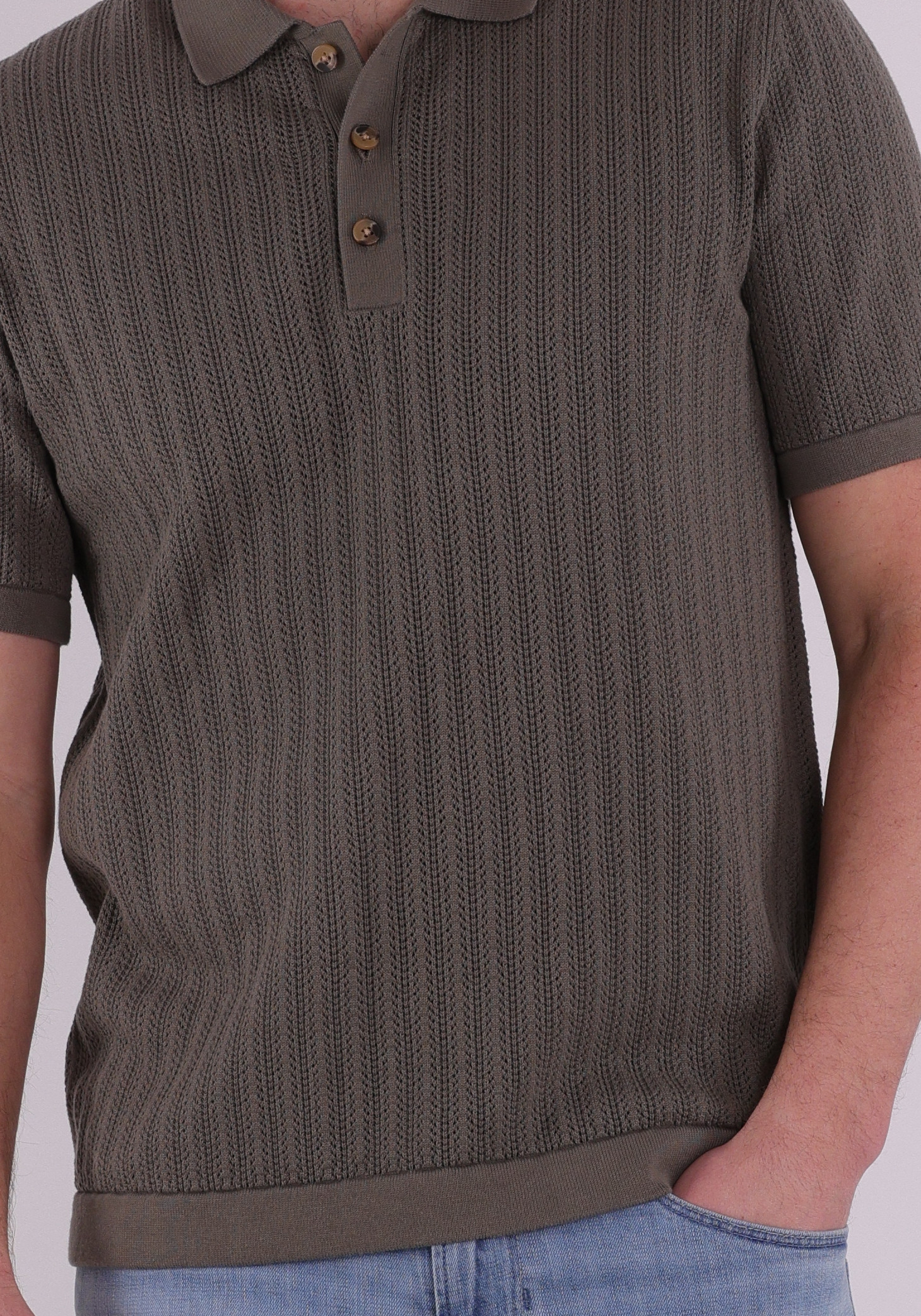 ONLY & SONS Polo Moon 22032760 Leger Groen