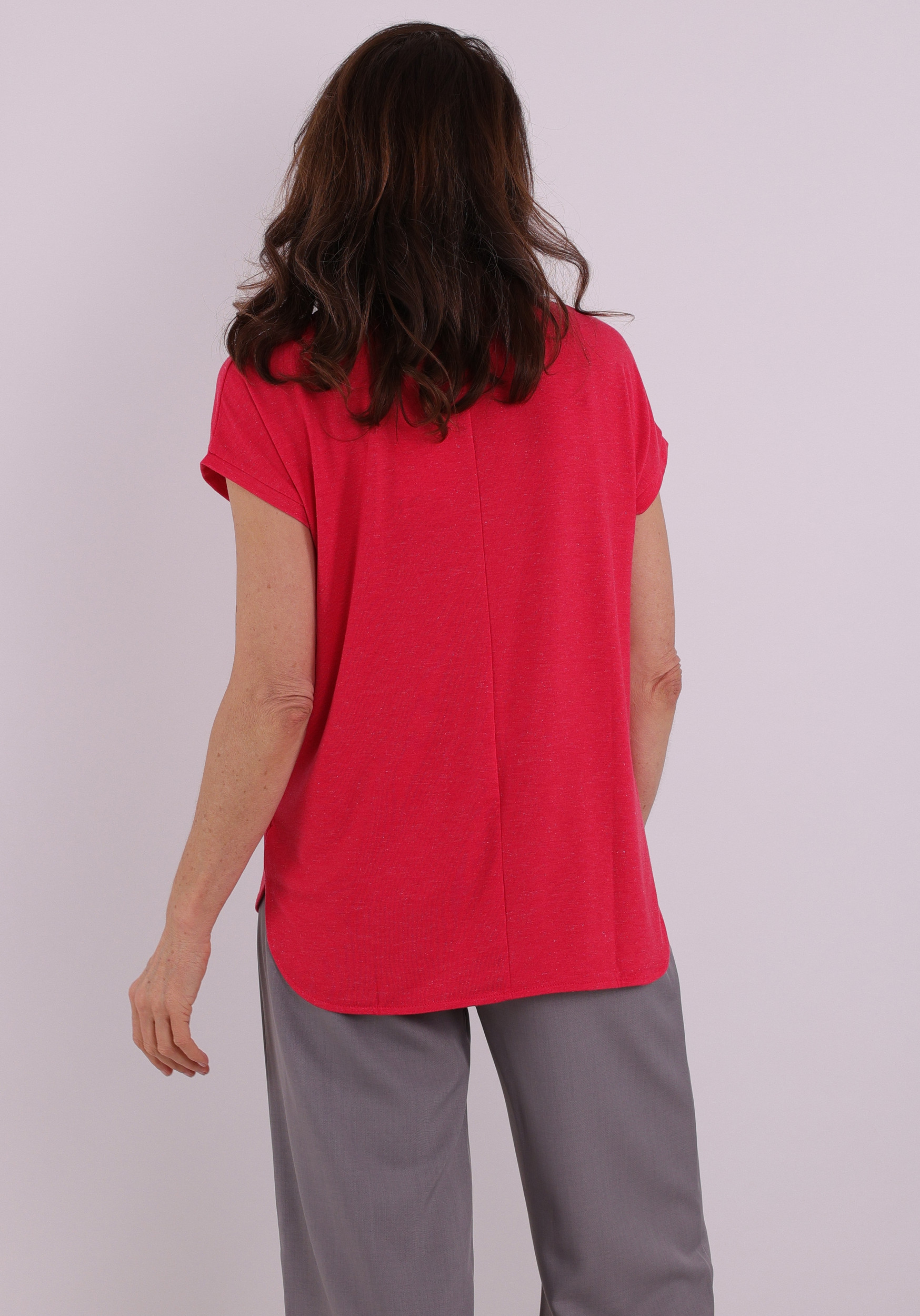 Ichi T-shirt Rebel  20109945 Rood