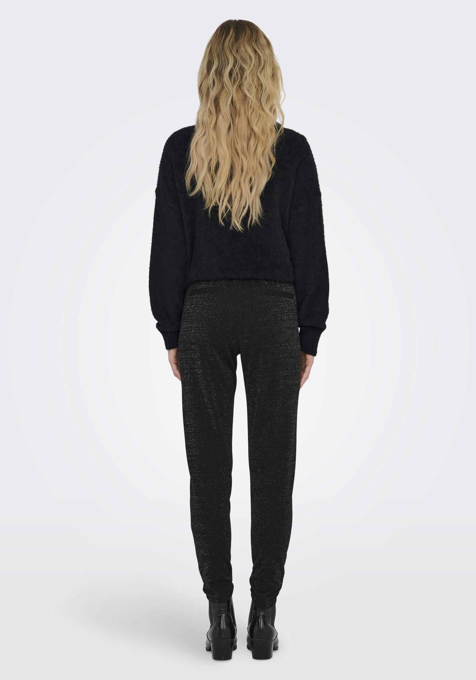 Only Broek Poptrash-alya 15334038 Zwart