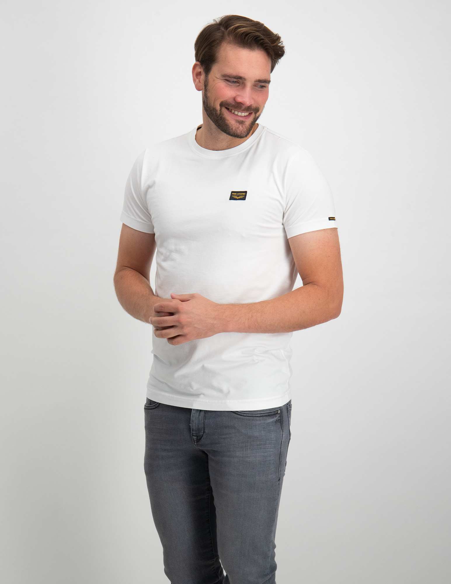 PME Legend T-shirt Guyver PTSS0000555 Wit