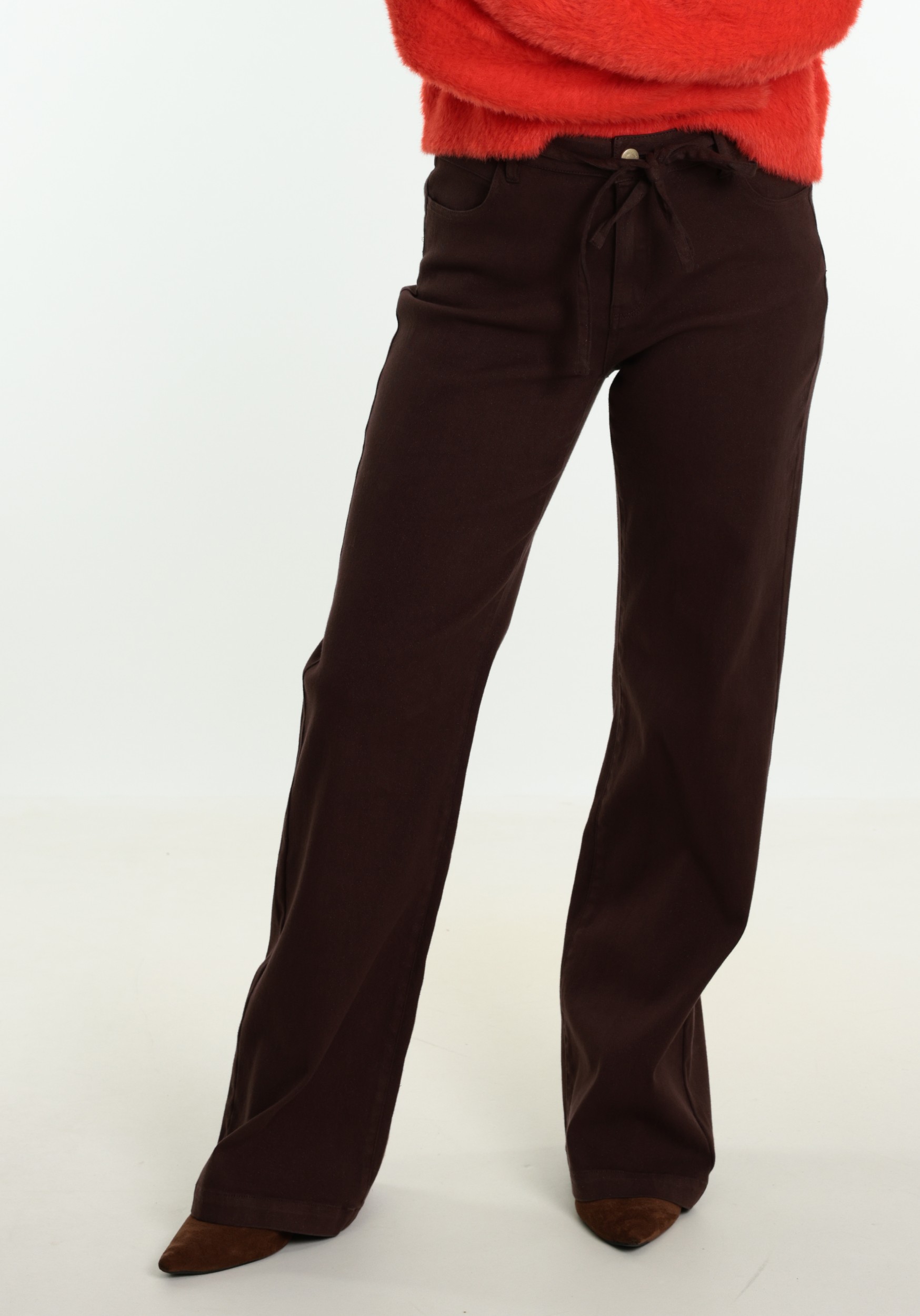 Tramontana Jeans Lurex B02-21-101 Donker bruin