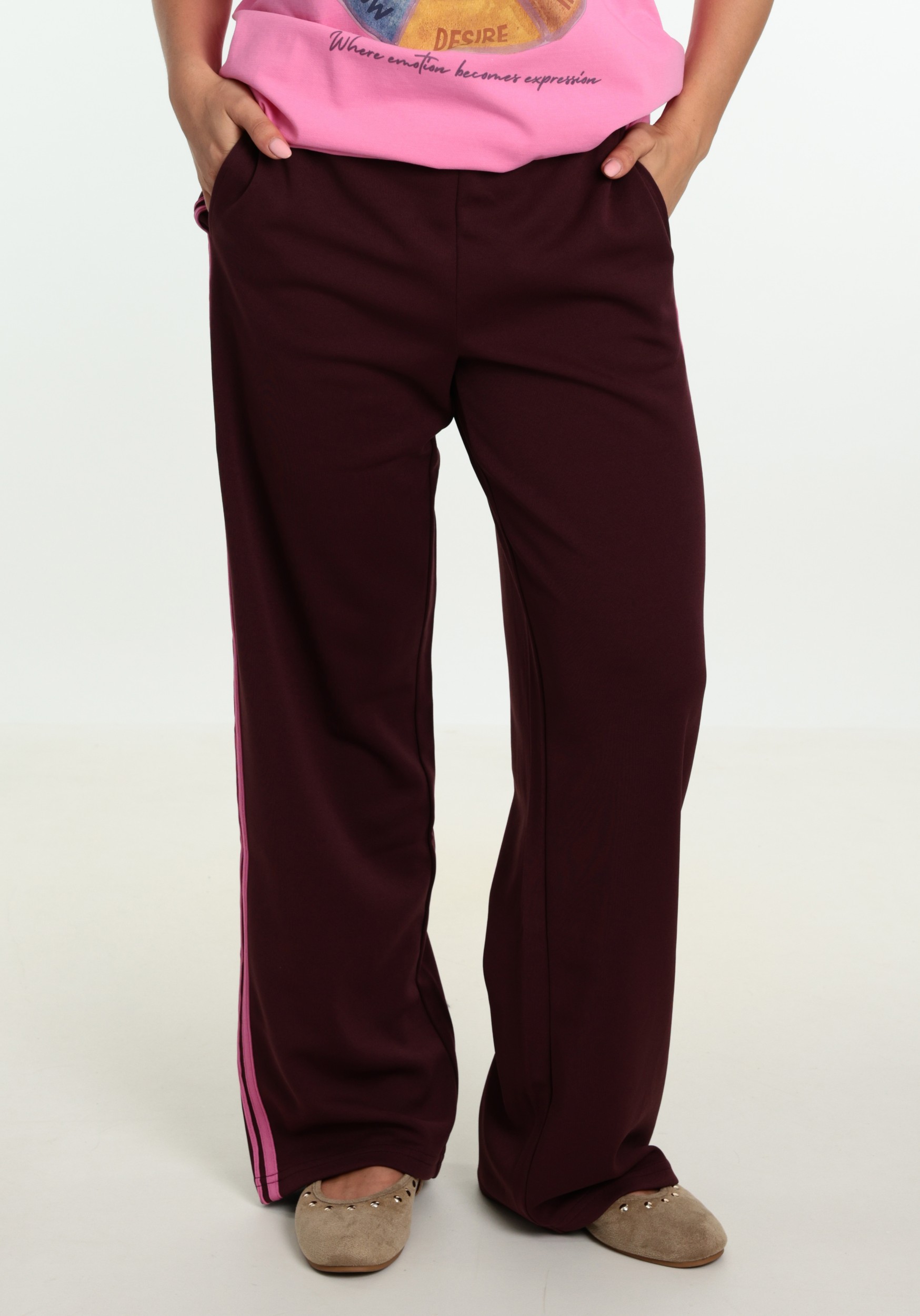 ONLY Broek Cayla 15377159 Donker Paars