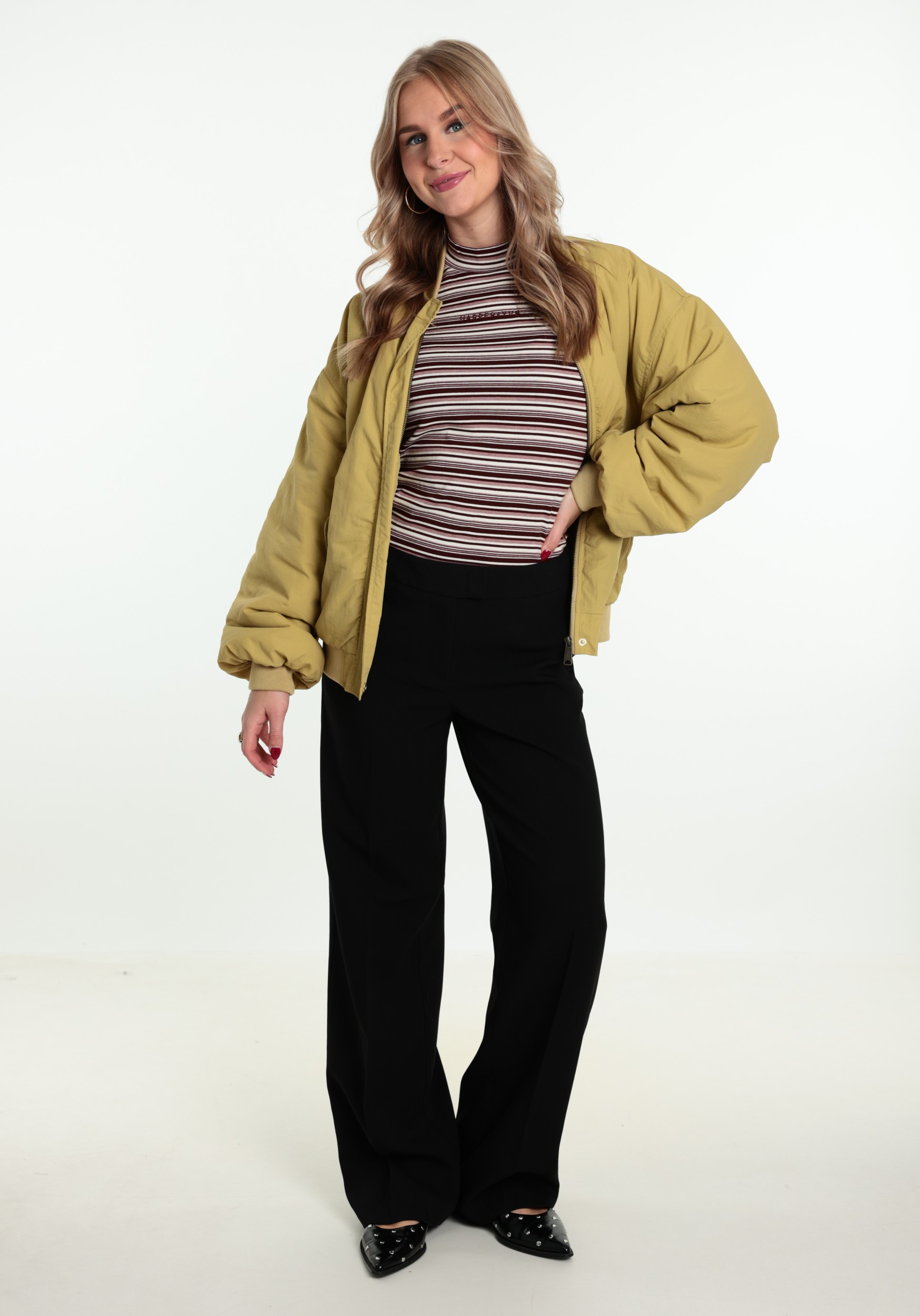 VERO MODA Broek Magnolia 10348710 Zwart