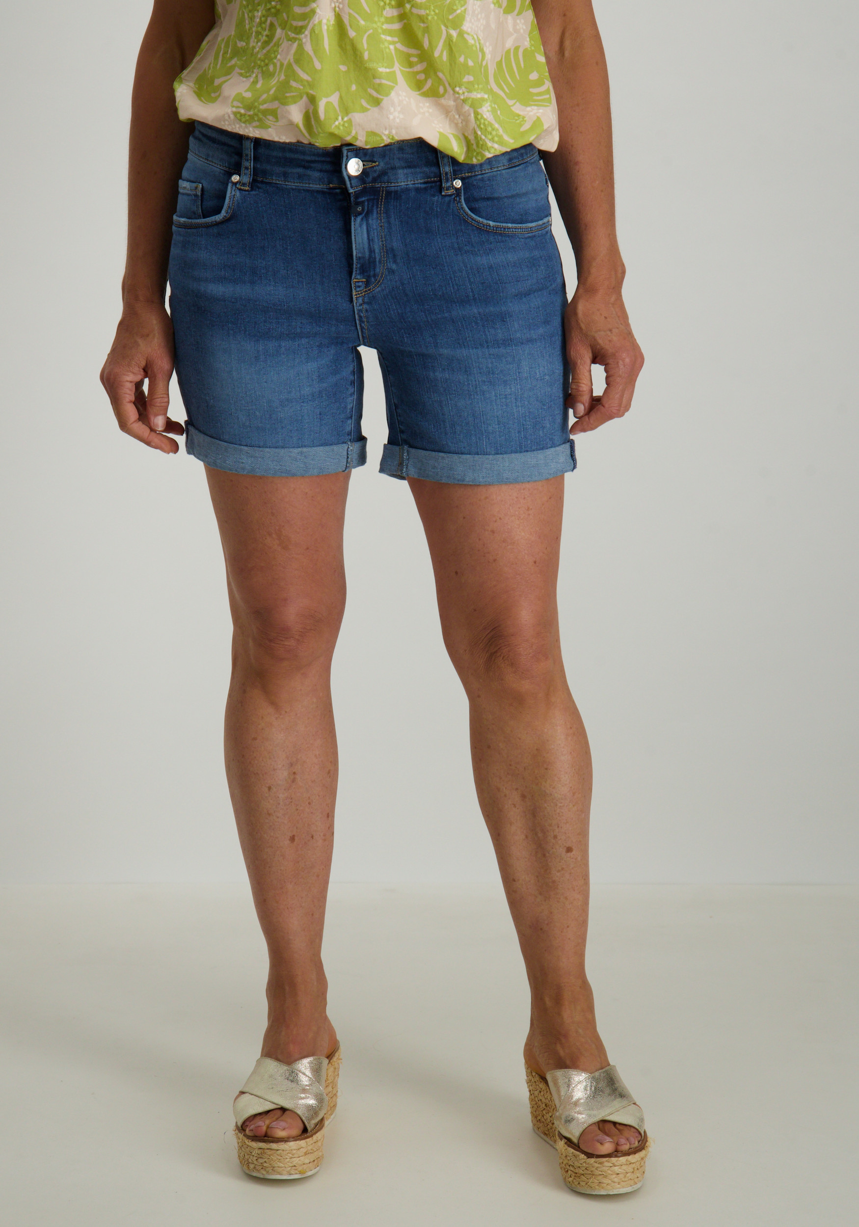 Cup of Joe Korte broek Emma Blauw