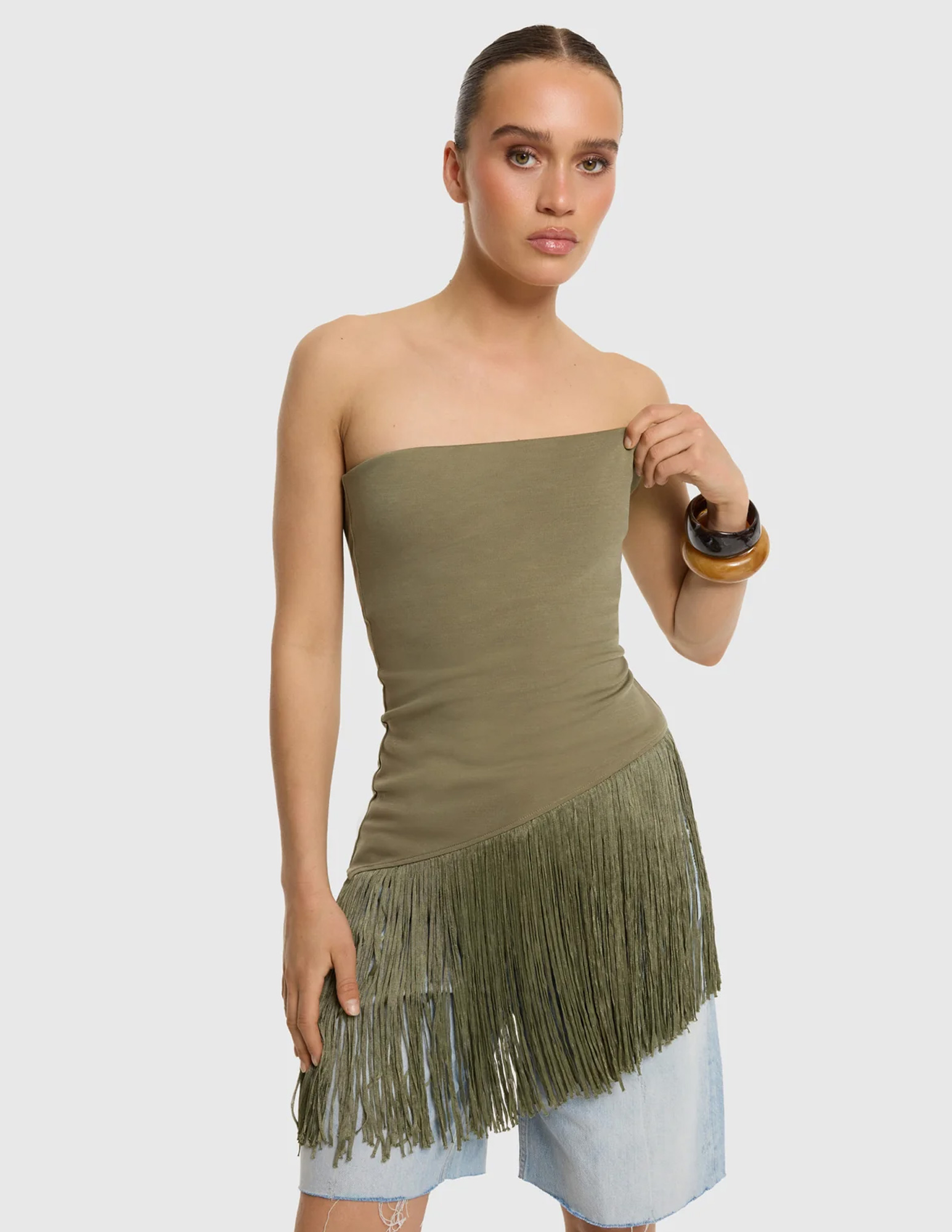 Refined Department Top Fie R2606850204 Groen