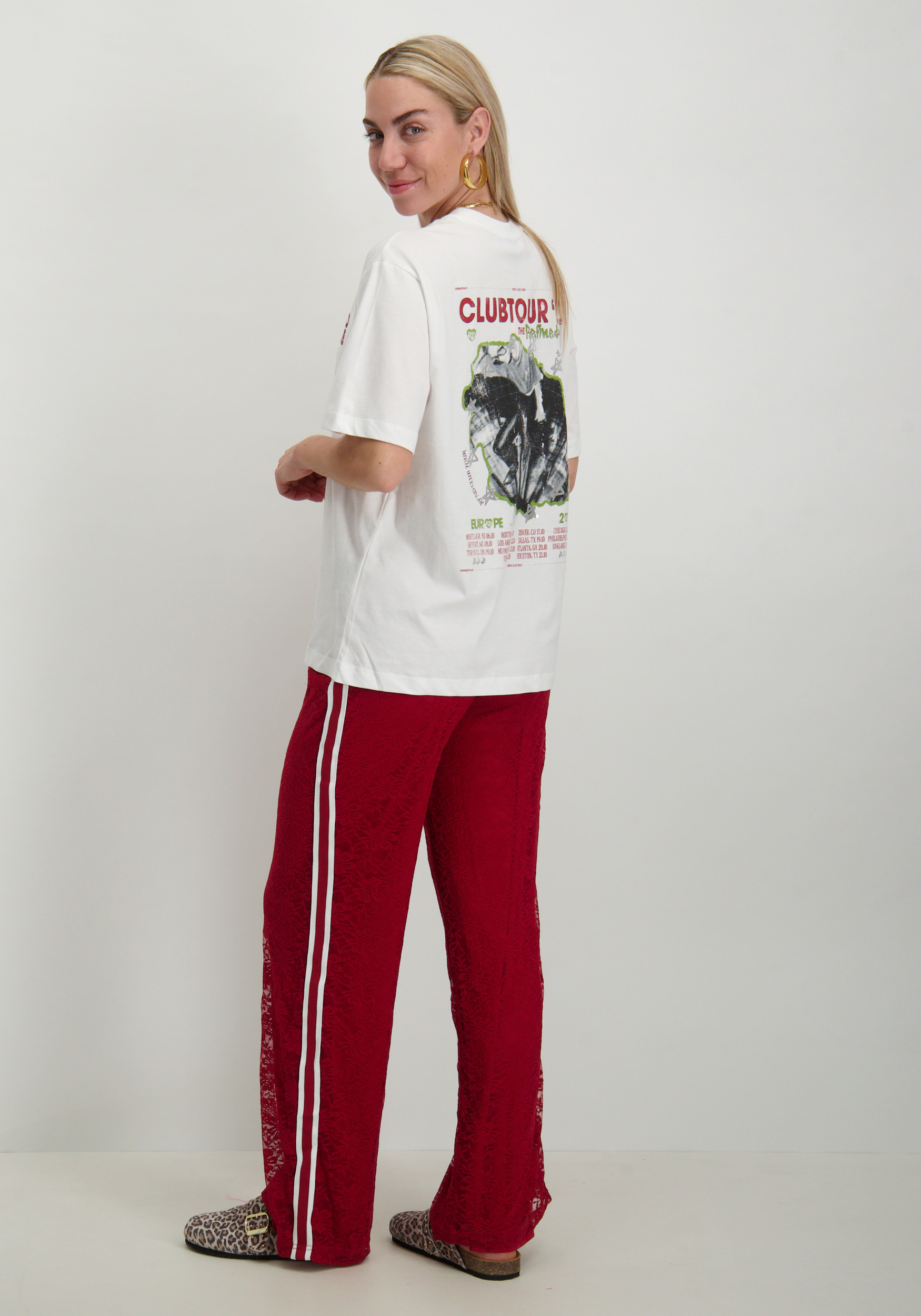 Refined Department T-shirt Maggy R2505713697 Wit