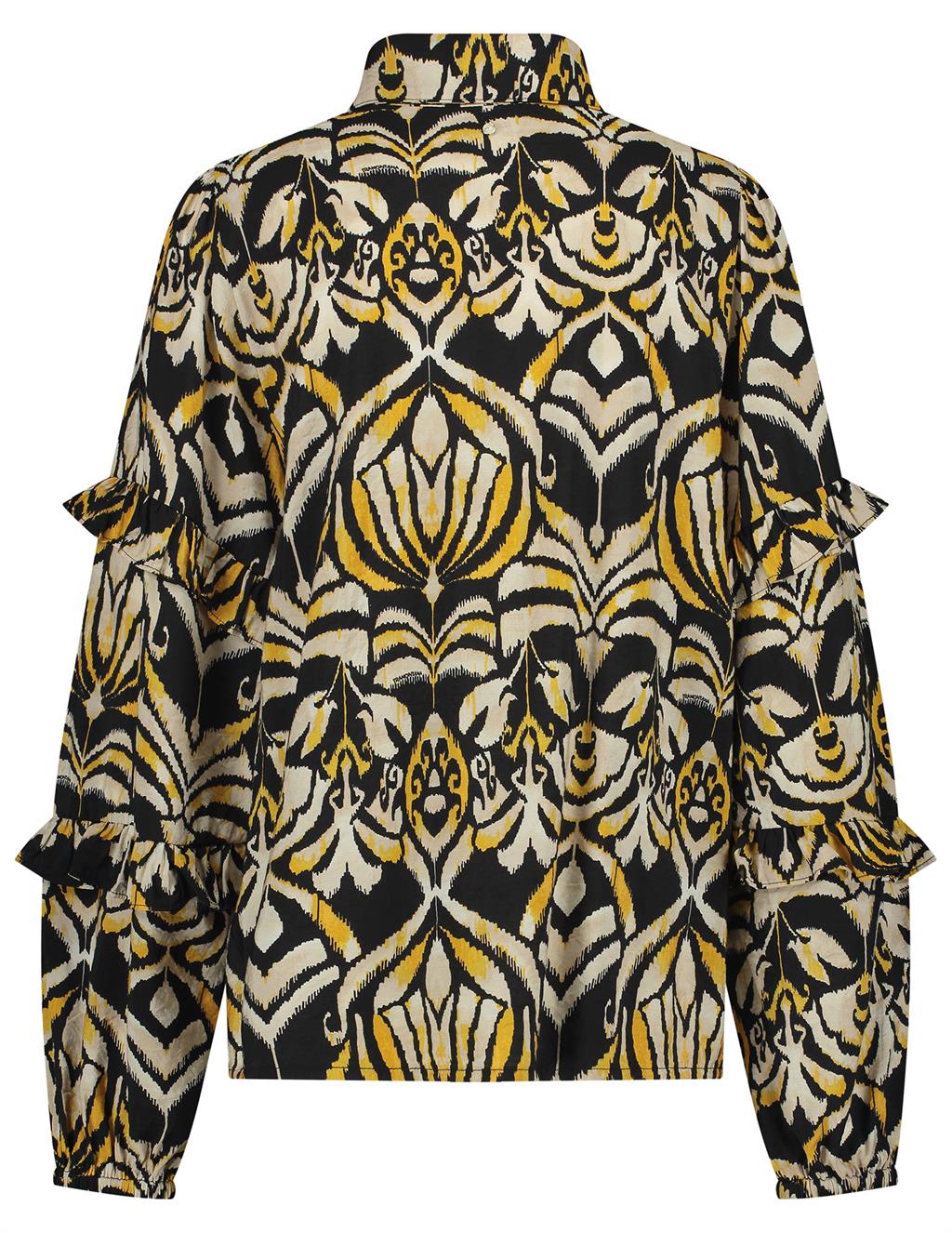 Tramontana Blouse Ornamentals C05-13-301 Zwart