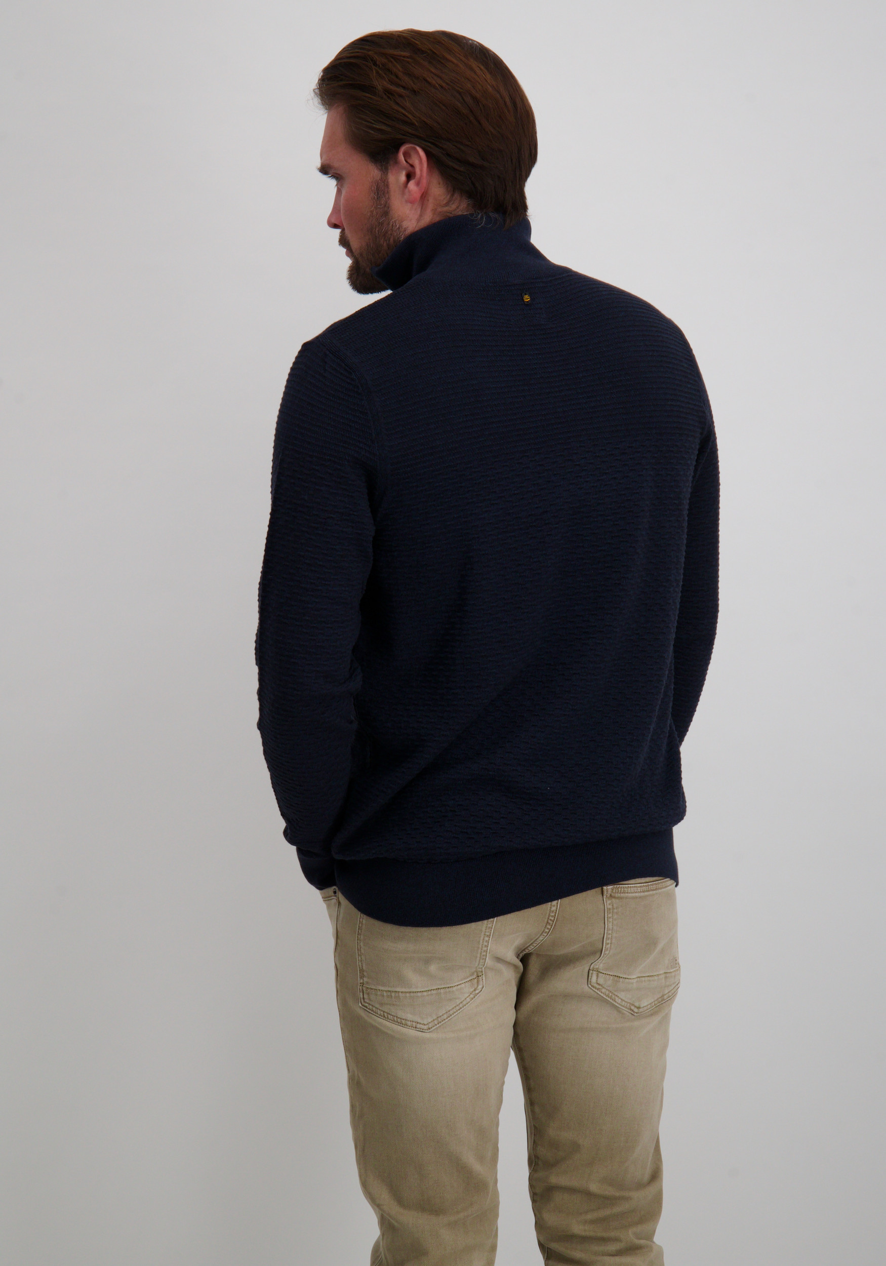 PME Legend Trui PKW2510301 Donker blauw