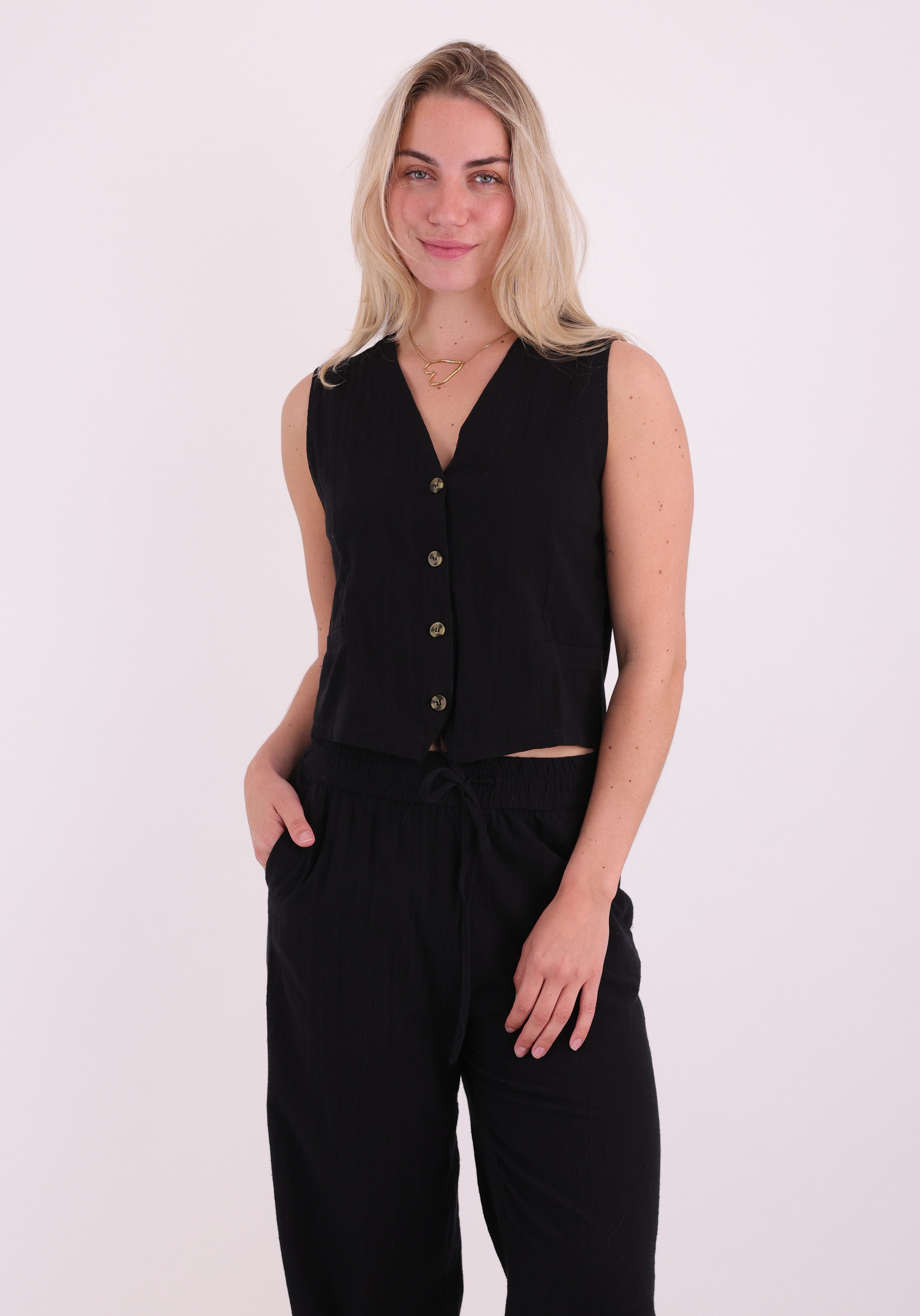 ONLY Gilet Tizana 15337097 Zwart