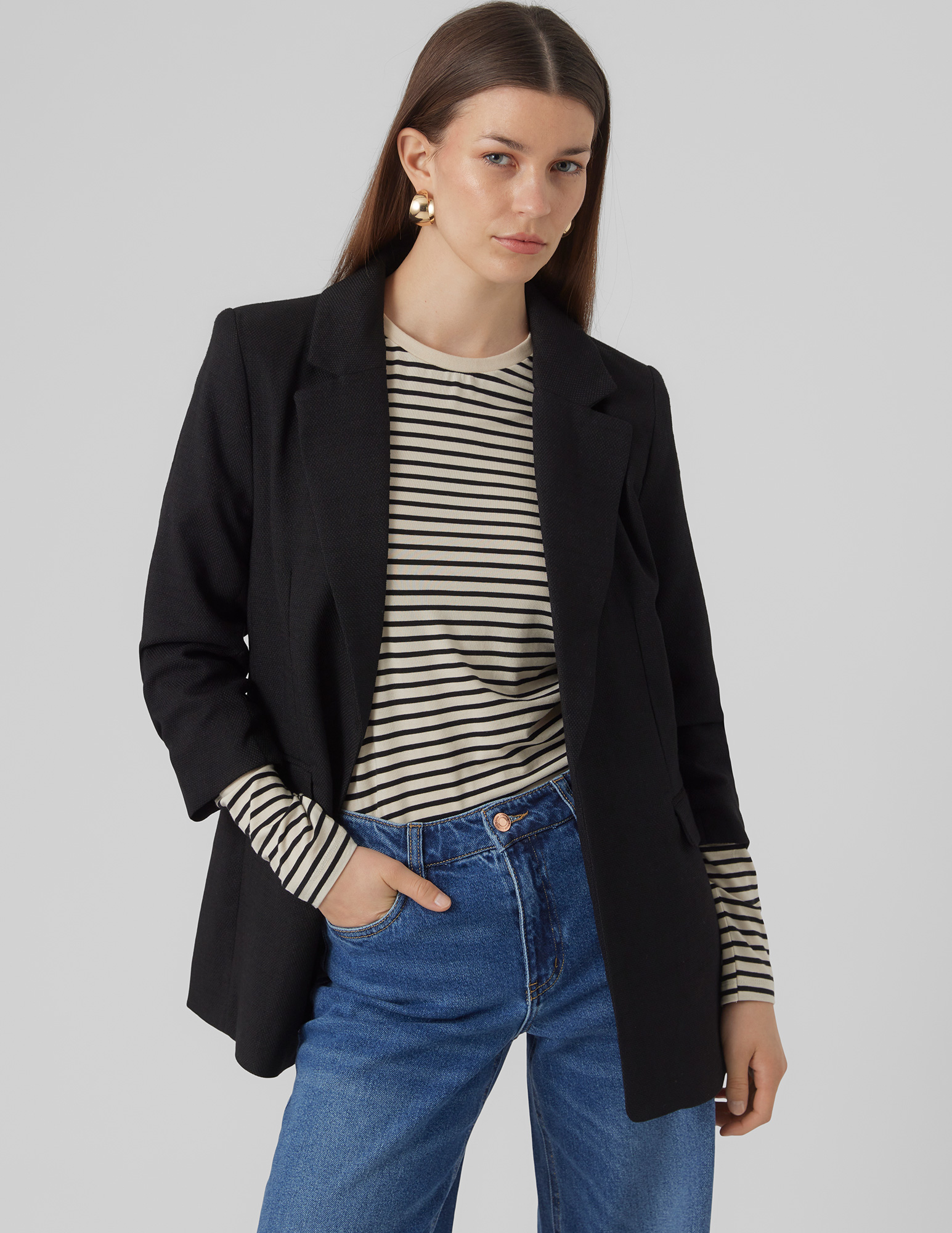 Vero moda Blazer Frida 10306404 Zwart