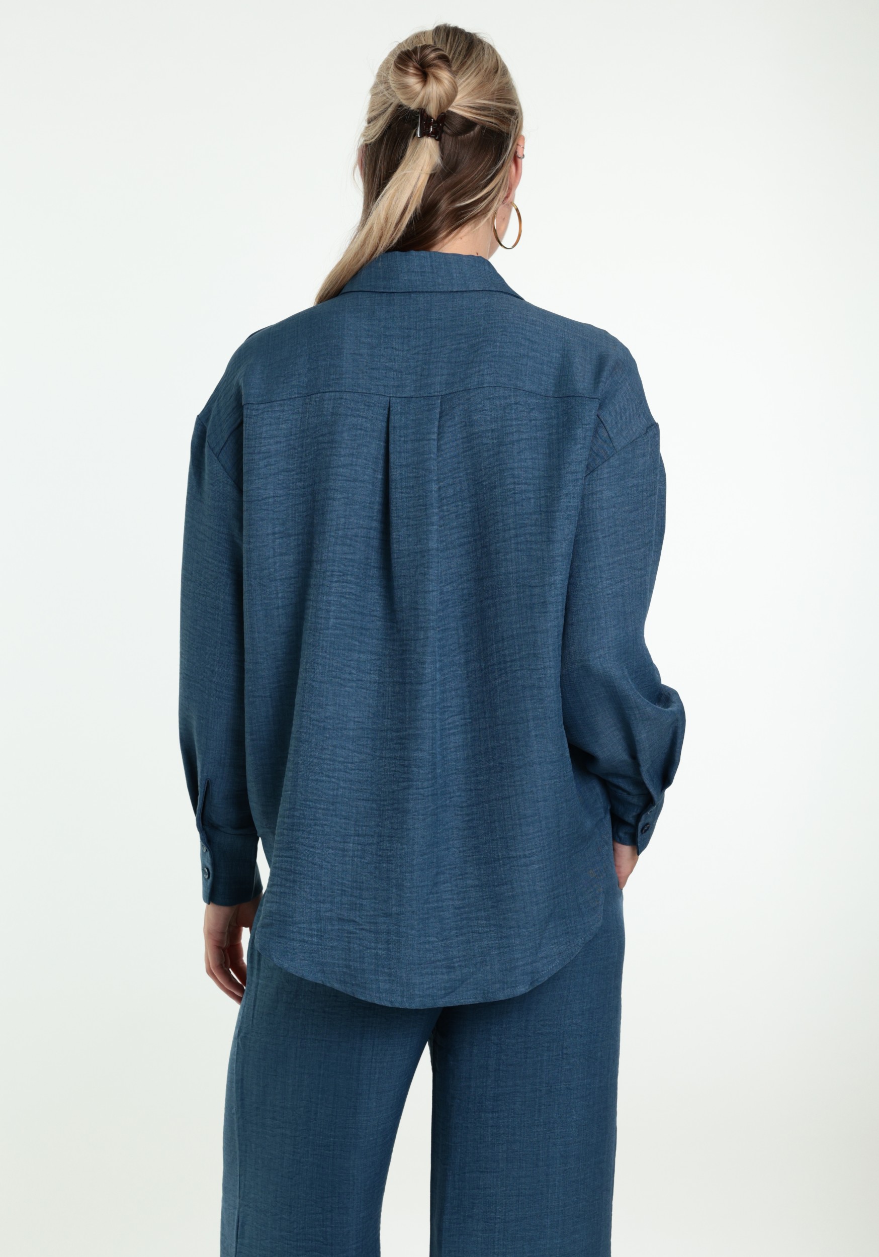 VERO MODA Blouse Melaney queeny 10316389 Donker blauw