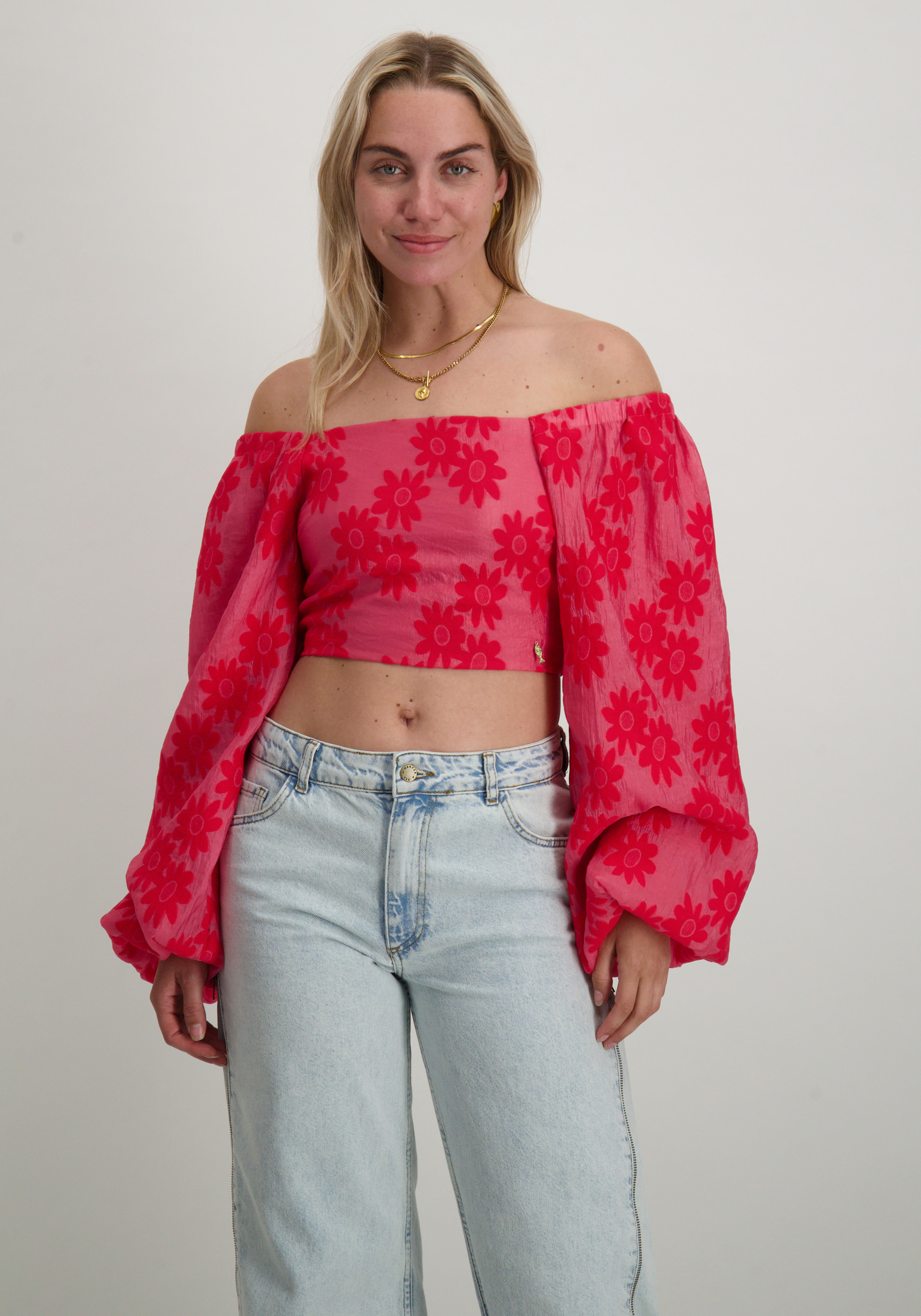 Harper & Yve Top Evi HS25J408 Roze