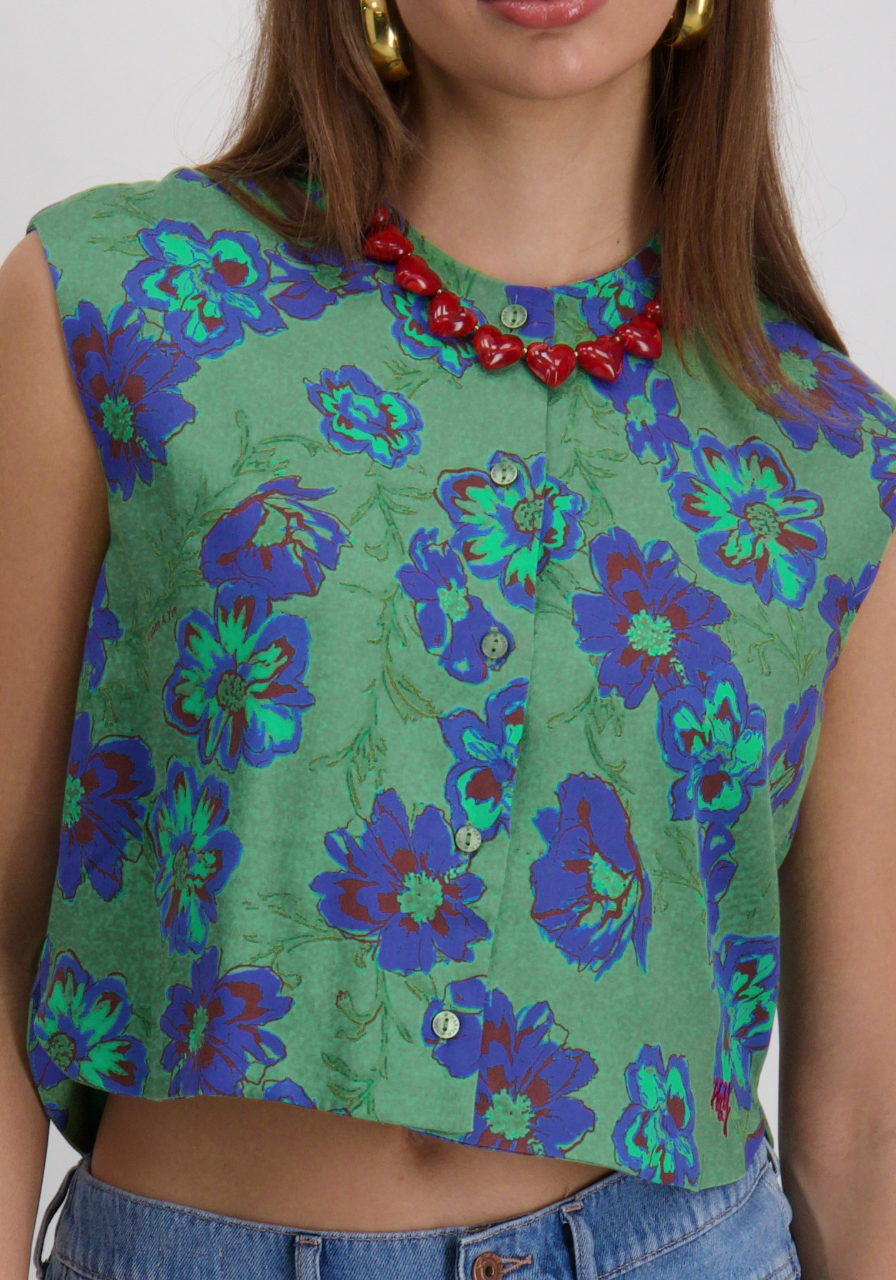 Harper & Yve Gilet Gilly AW25C200 Groen