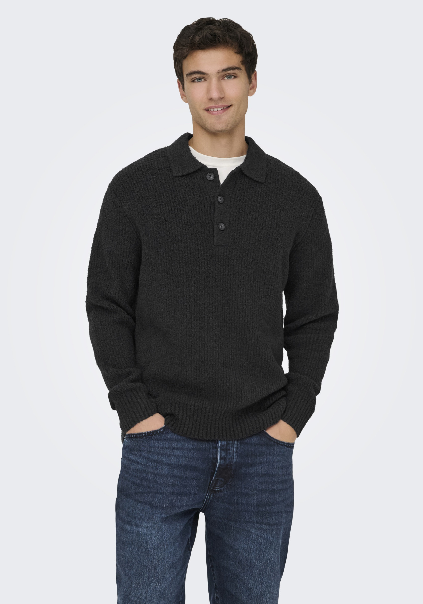 ONLY & SONS Trui Dale 22033324 Zwart