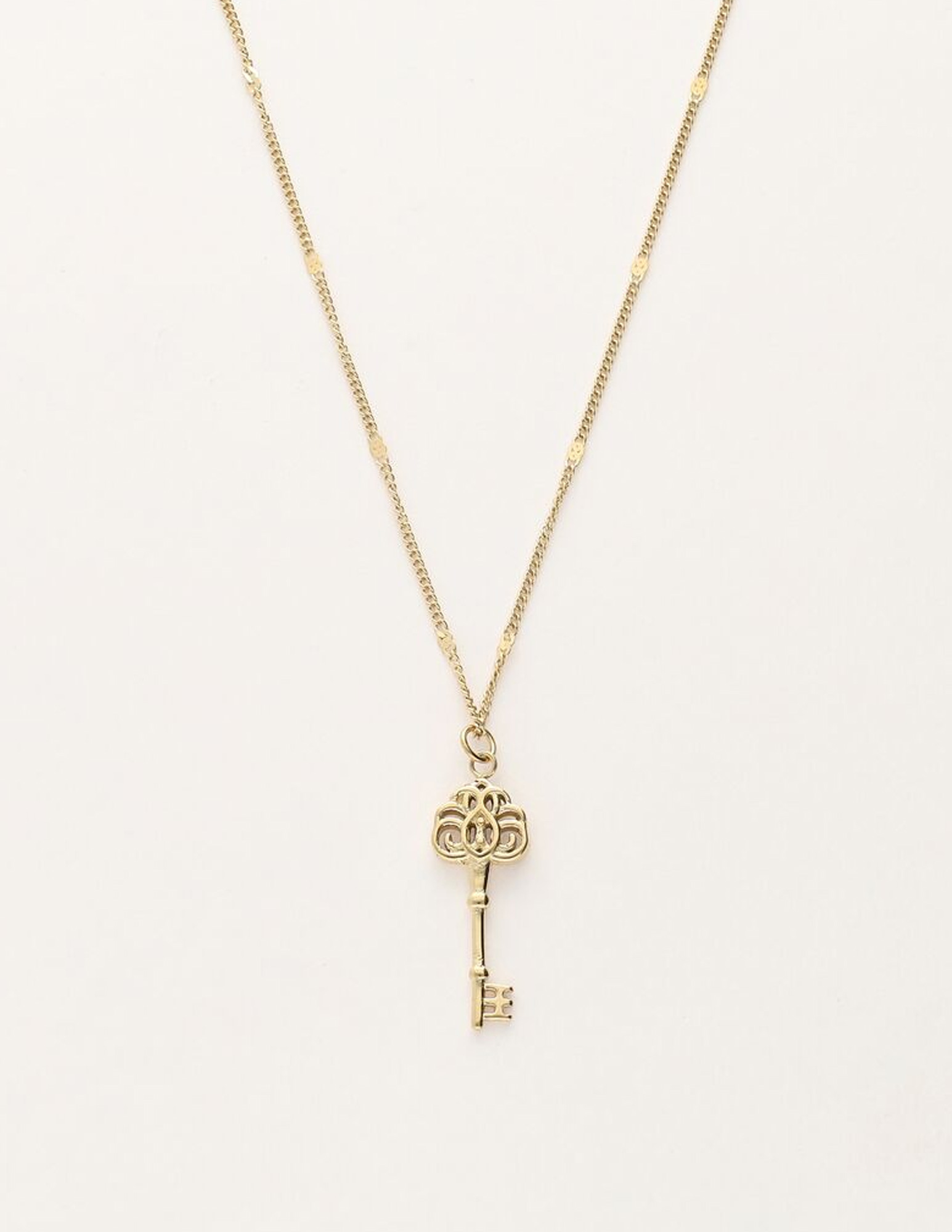 My Jewellery Vintage ketting met sleutel MJ11484 Goud