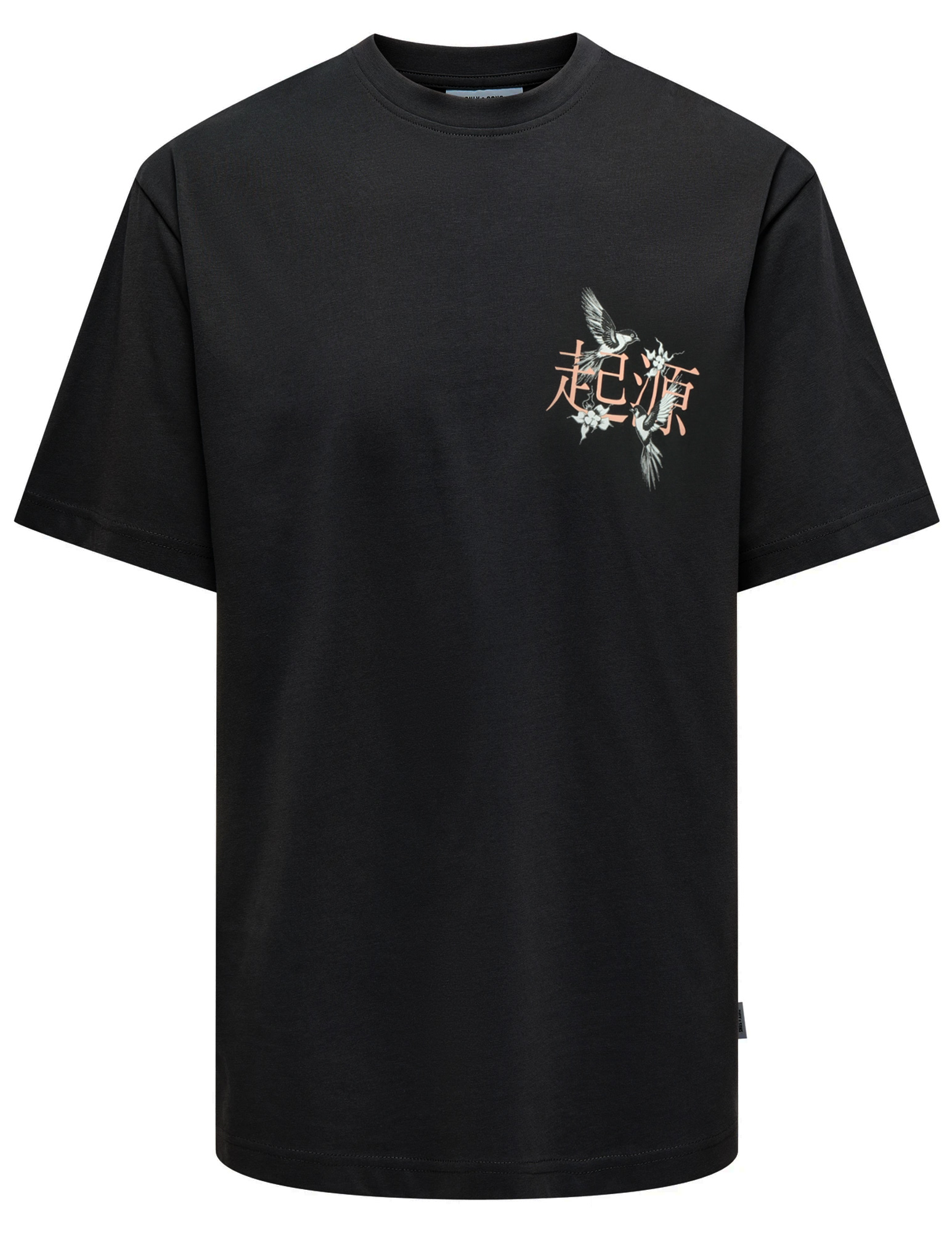 ONLY & SONS T-shirt Keane 22033620 Zwart