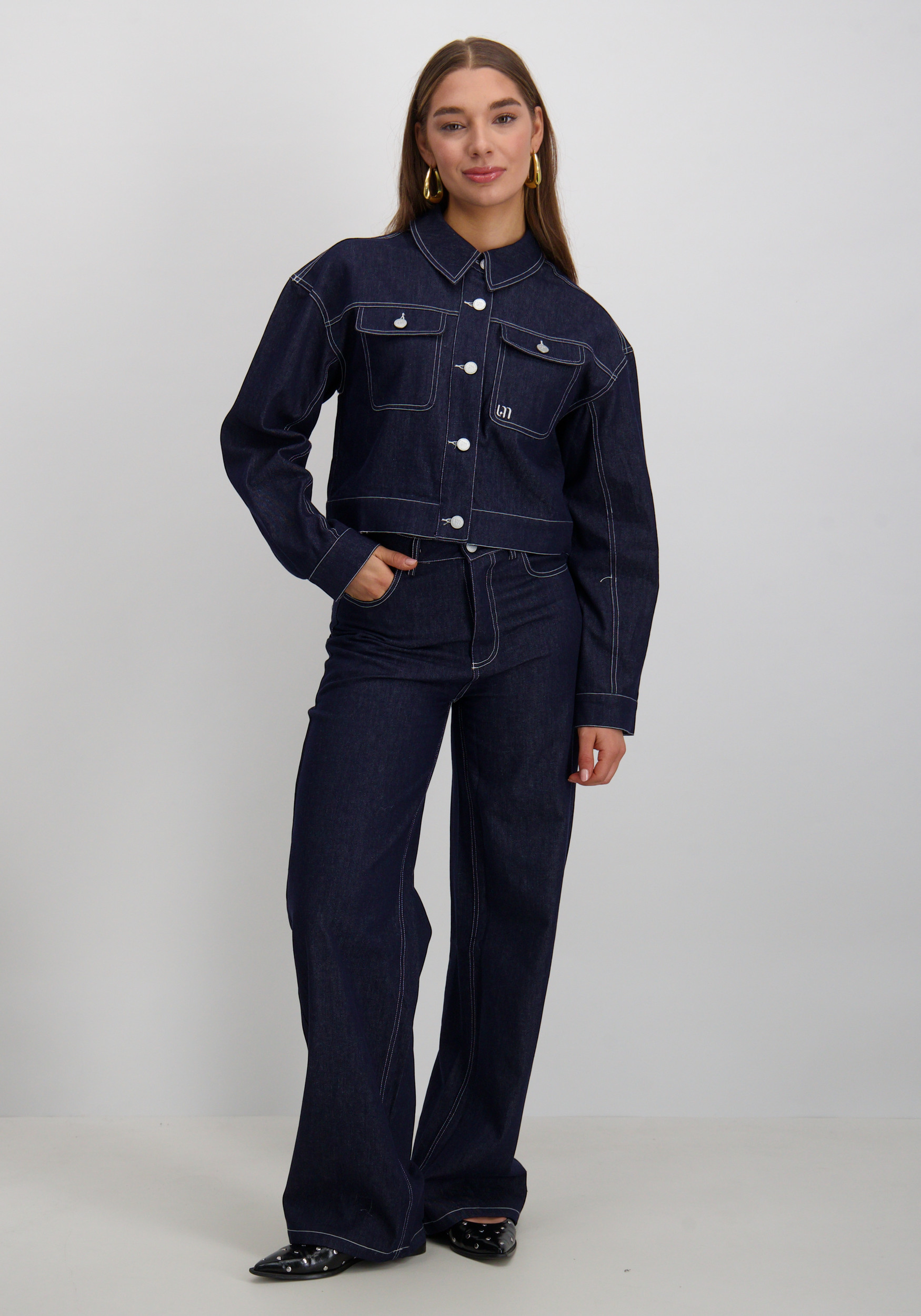 Lofty Manner Jeans Valluna QJ303 Jeans blauw