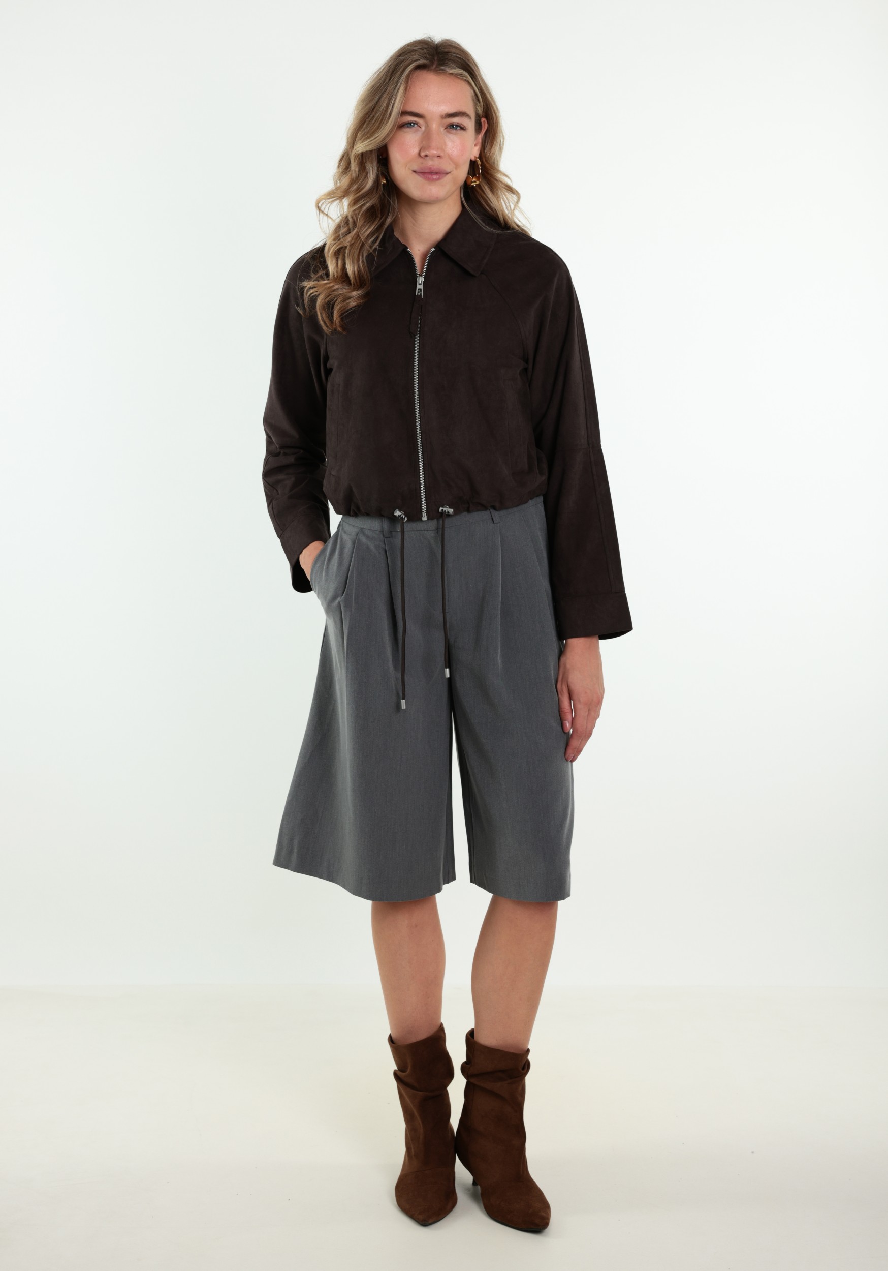 ONLY Jacket Lixa 15376829 Donker bruin
