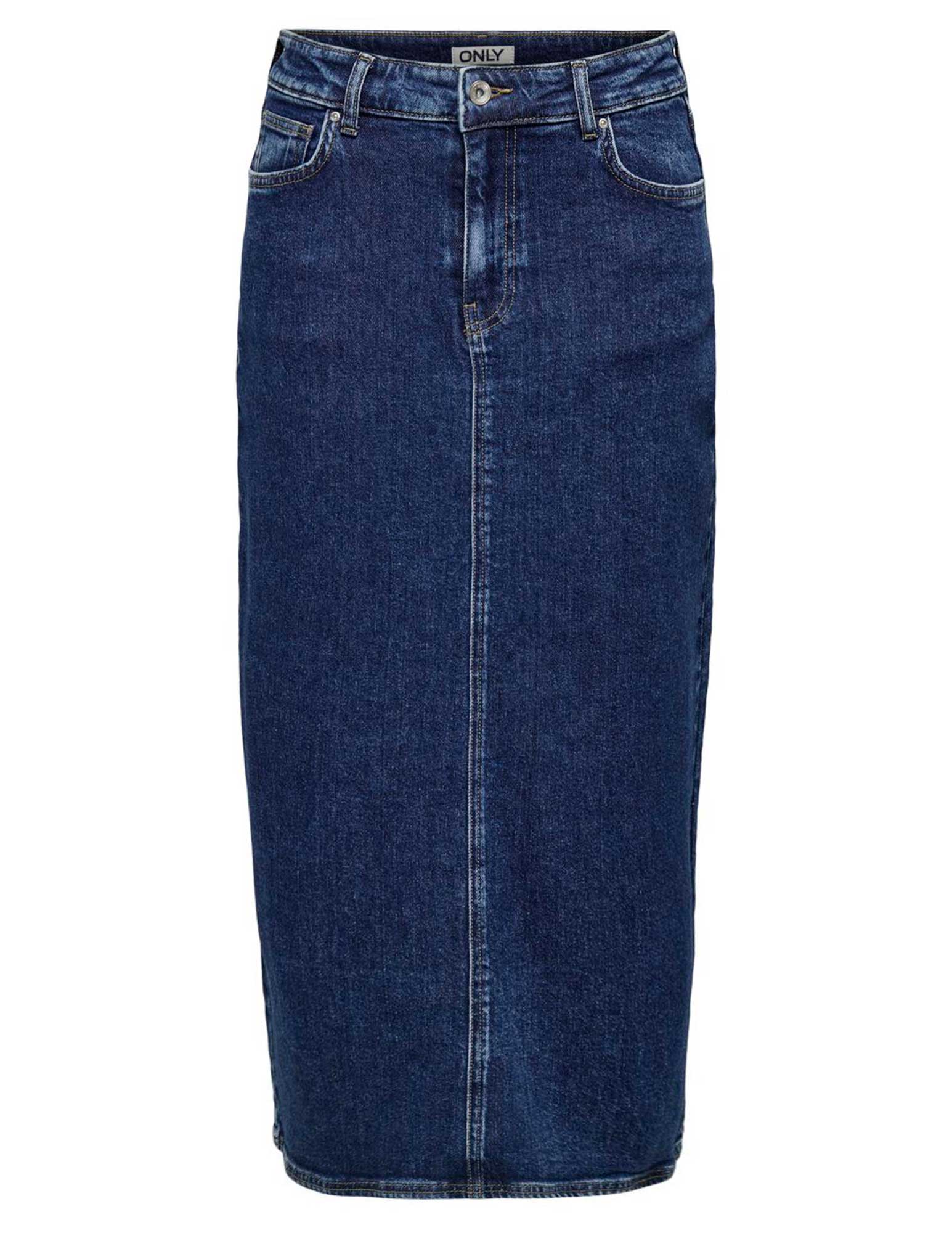 Only Spijkerrok Milla 15324985 Kobalt