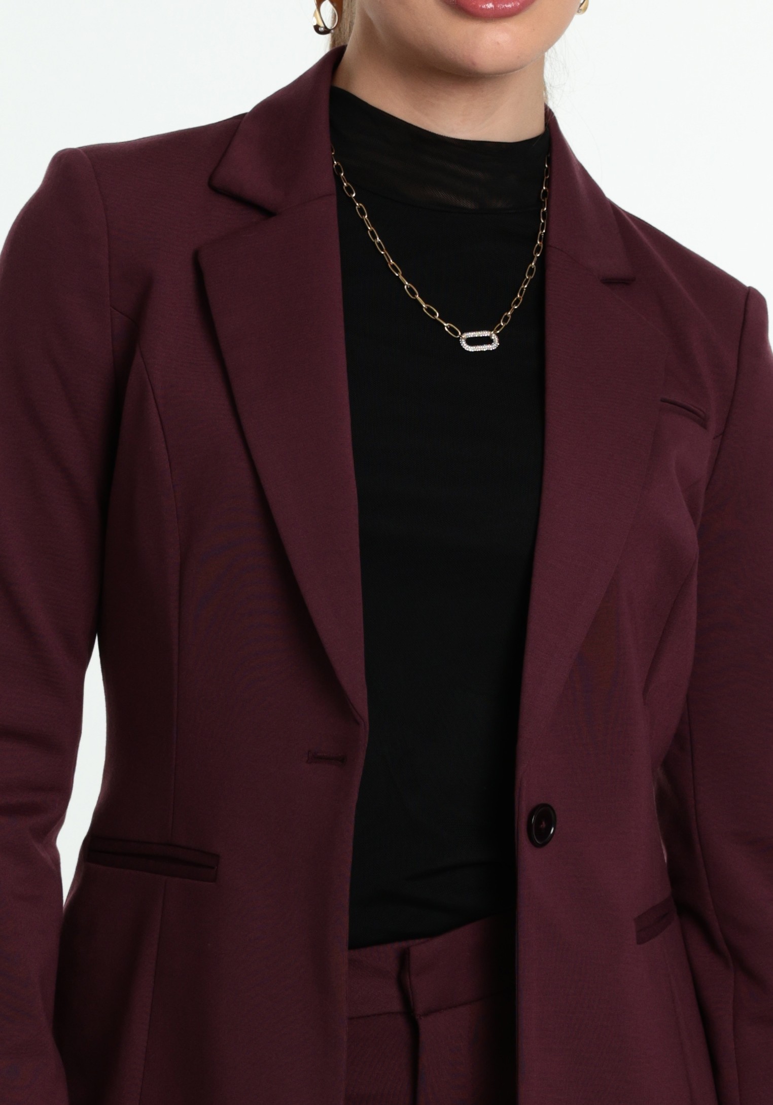 ONLY Blazer Peach 15298659 Donker Paars