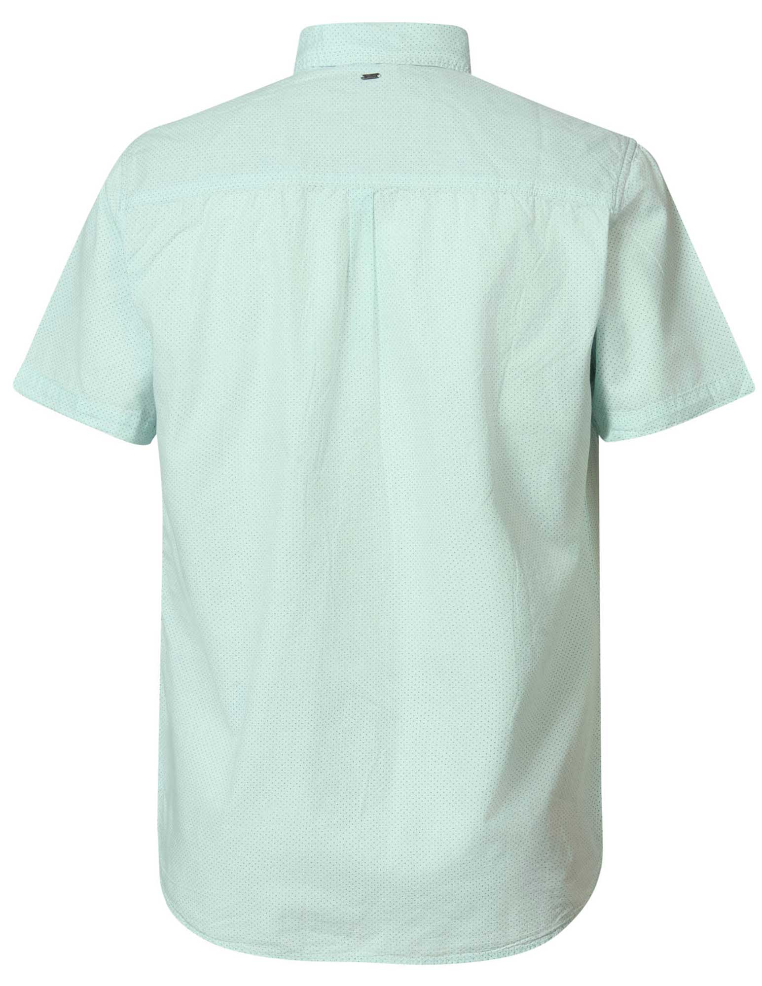 Petrol Overhemd met stippen M-1040-SIS416 Licht blauw