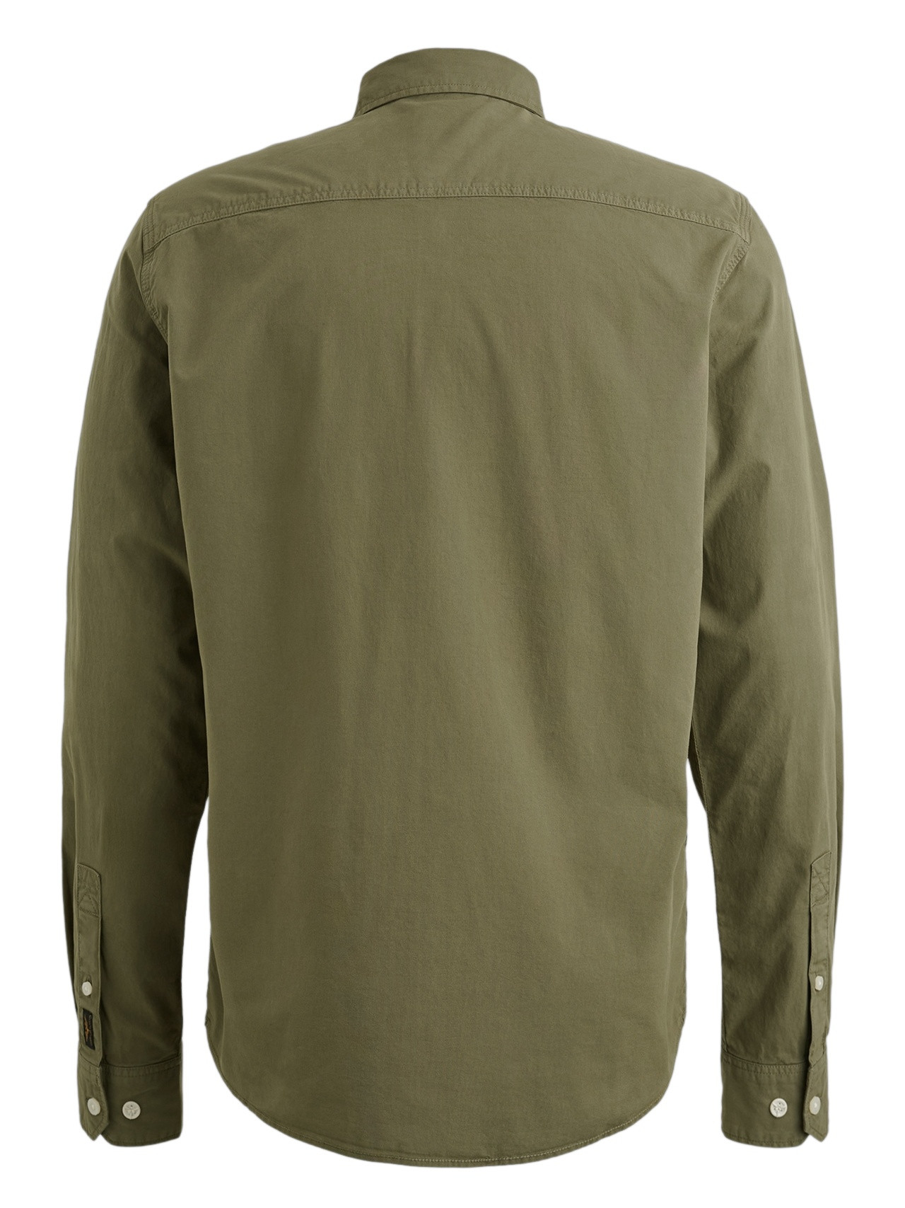 PME Legend Overhemd American classic PSI000044 Midden groen