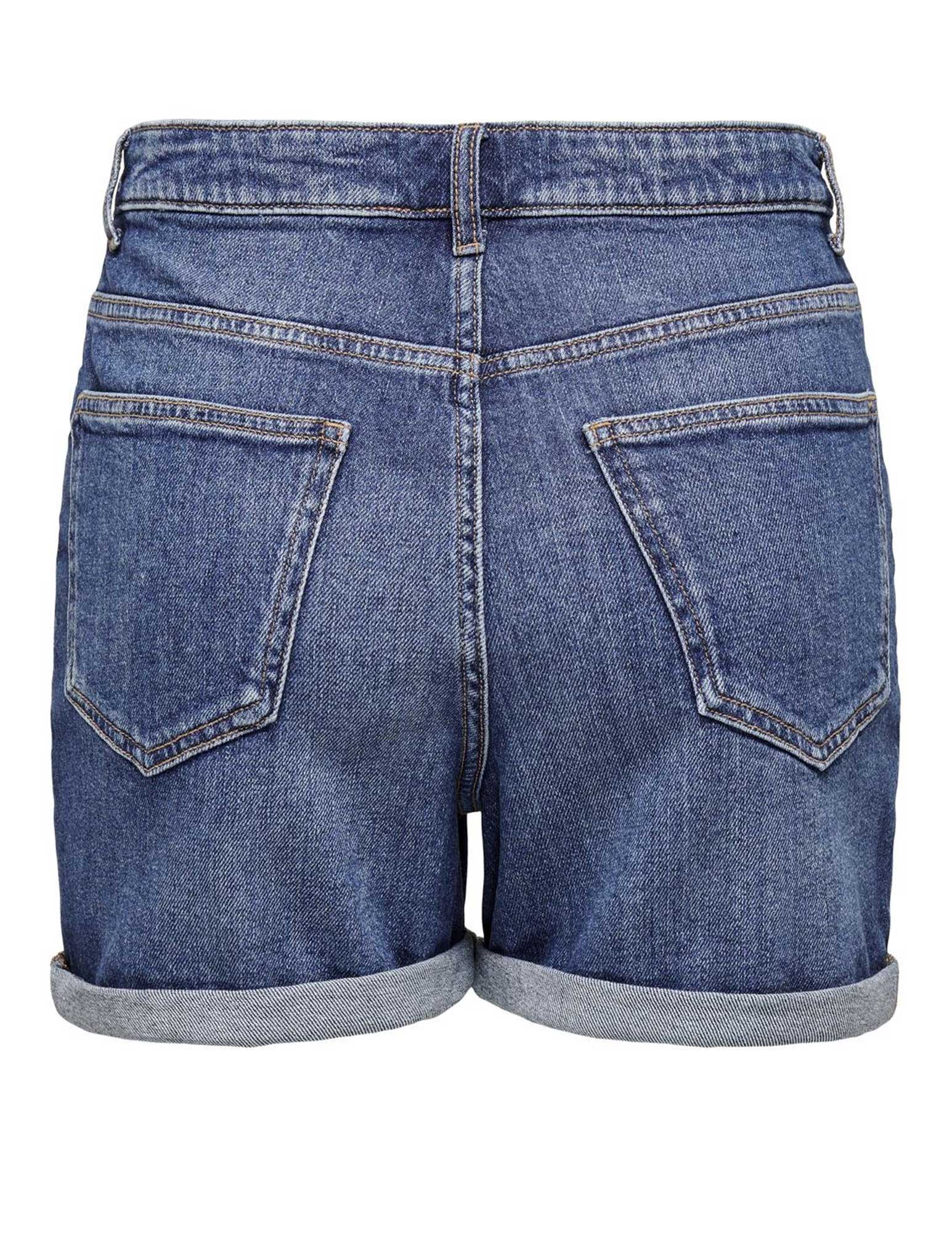 Only Korte broek Josephine 15321381 Blauw