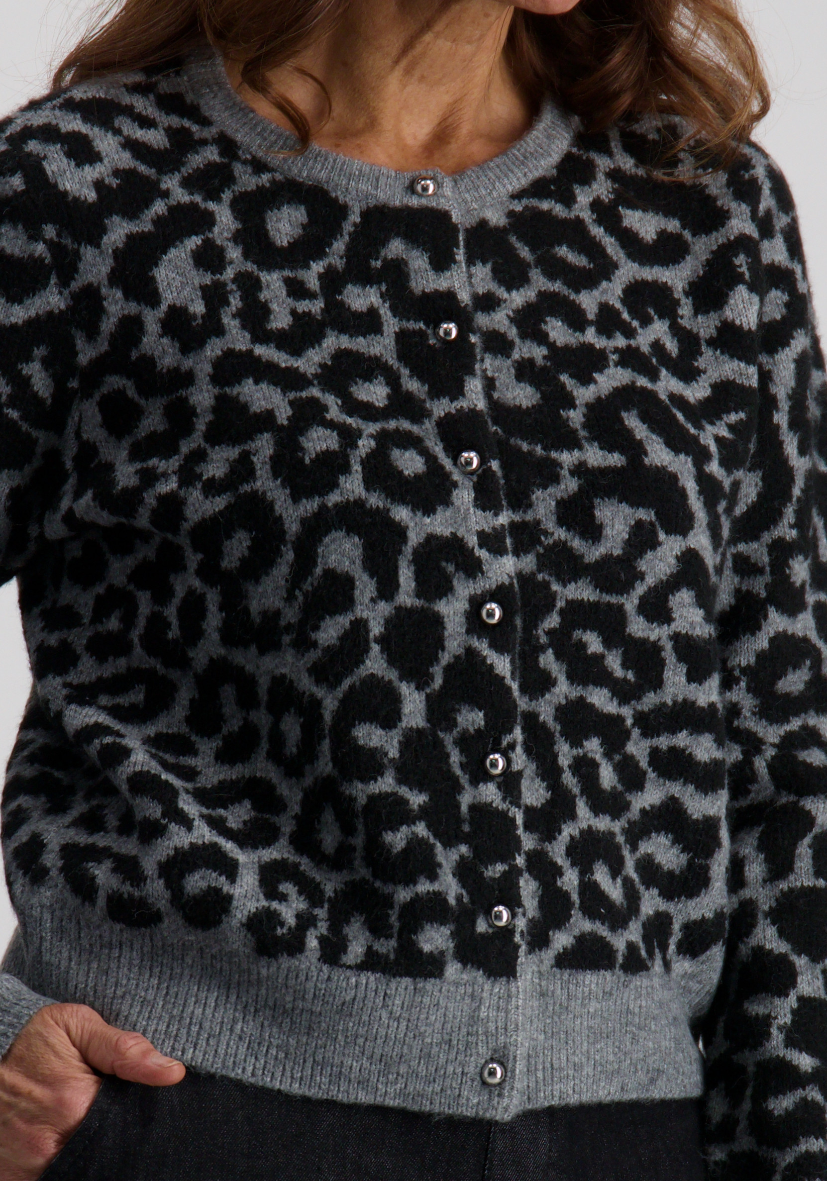 Vero moda Vest Newkai 10331281 Midden grijs