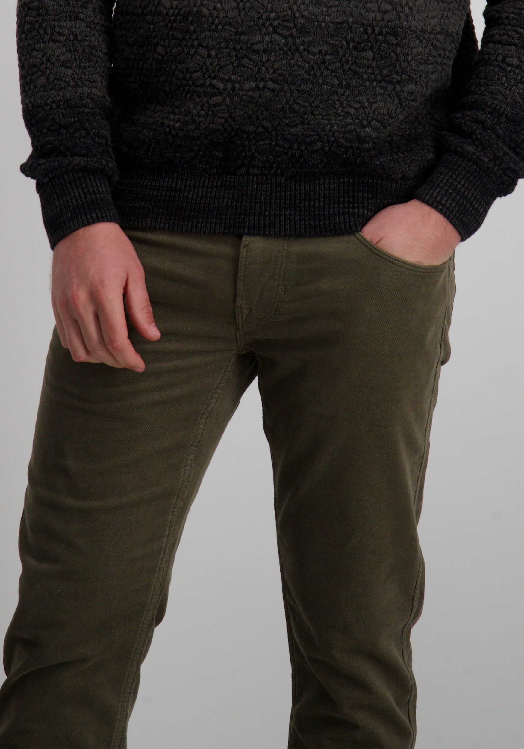 PME Legend Broek Nightflight structure PTR2510640-6444 Leger Groen