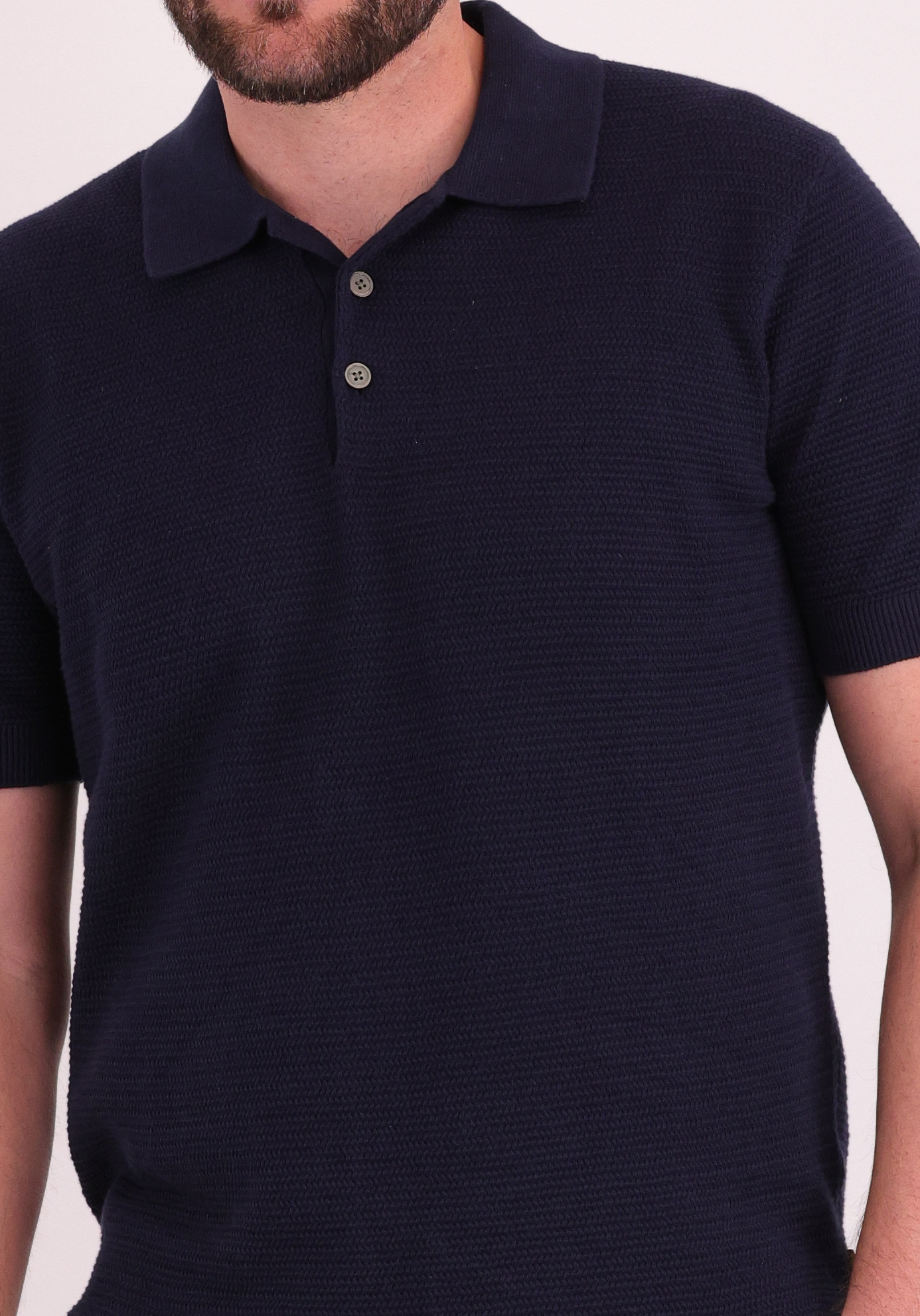 JACK & JONES Polo Riley 12292034 Donker blauw