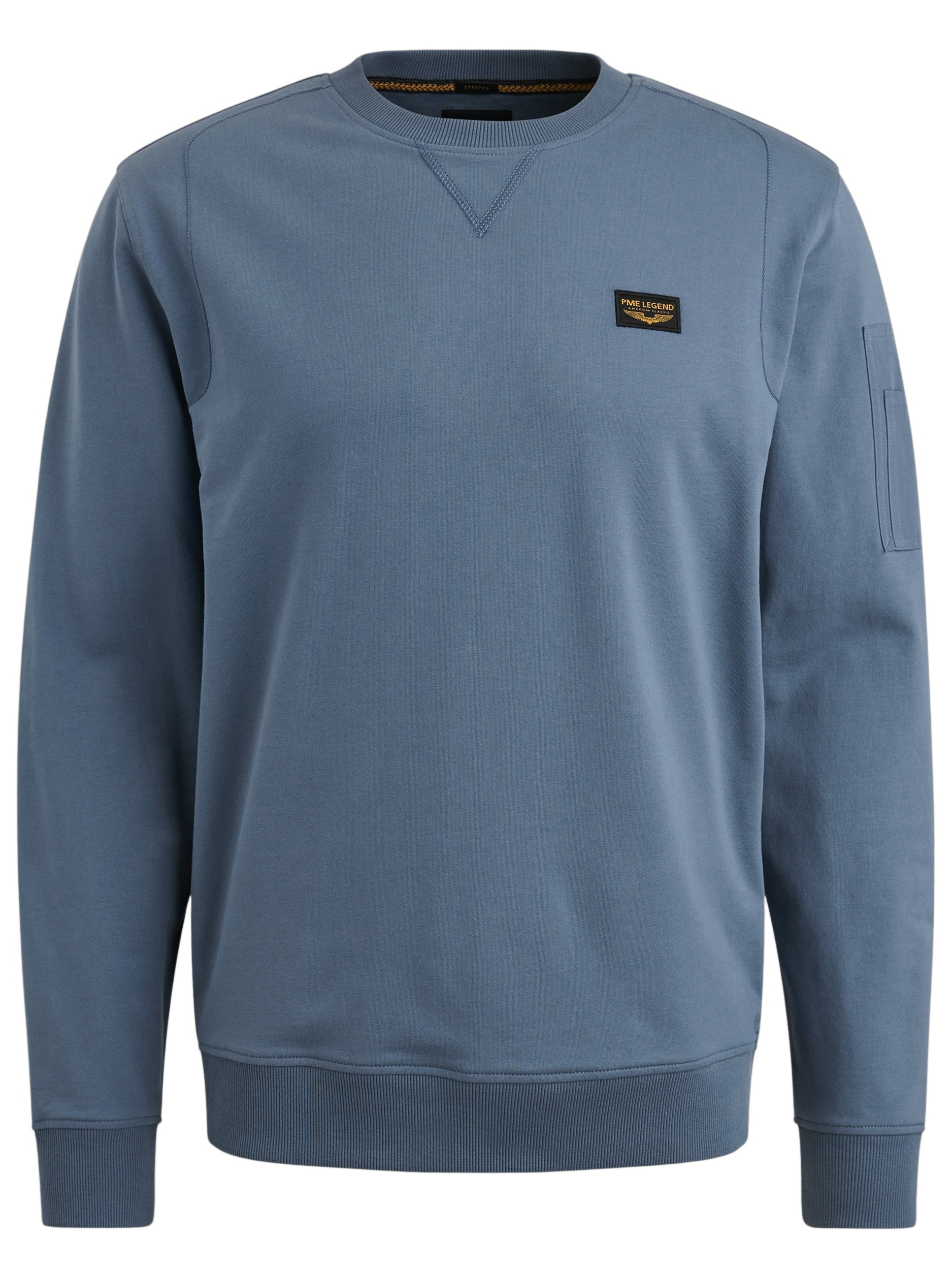 PME Legend Sweater American classic PLS2511499 Raf blauw