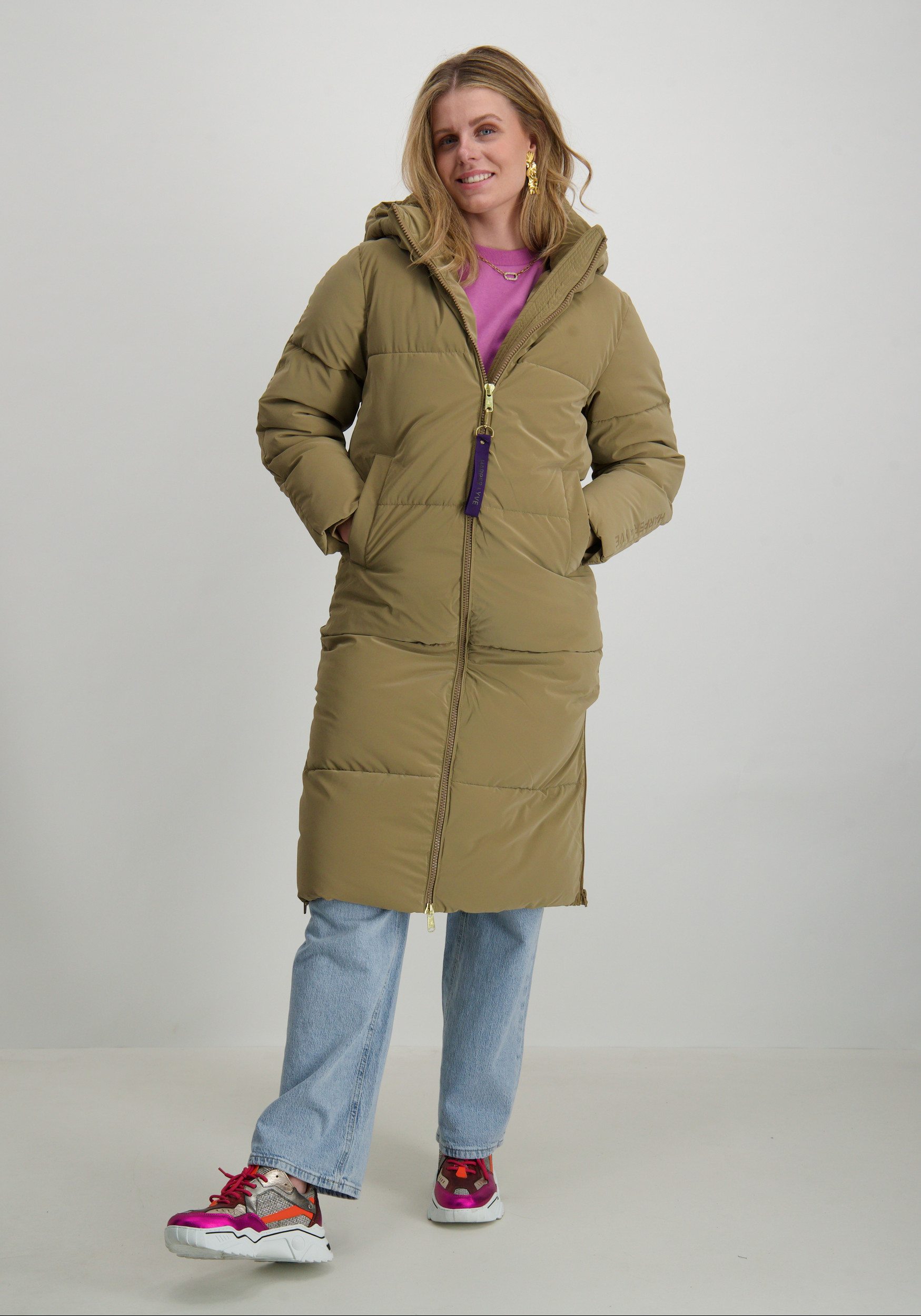 Harper & Yve Jas Yitty AW24N217 Donker beige