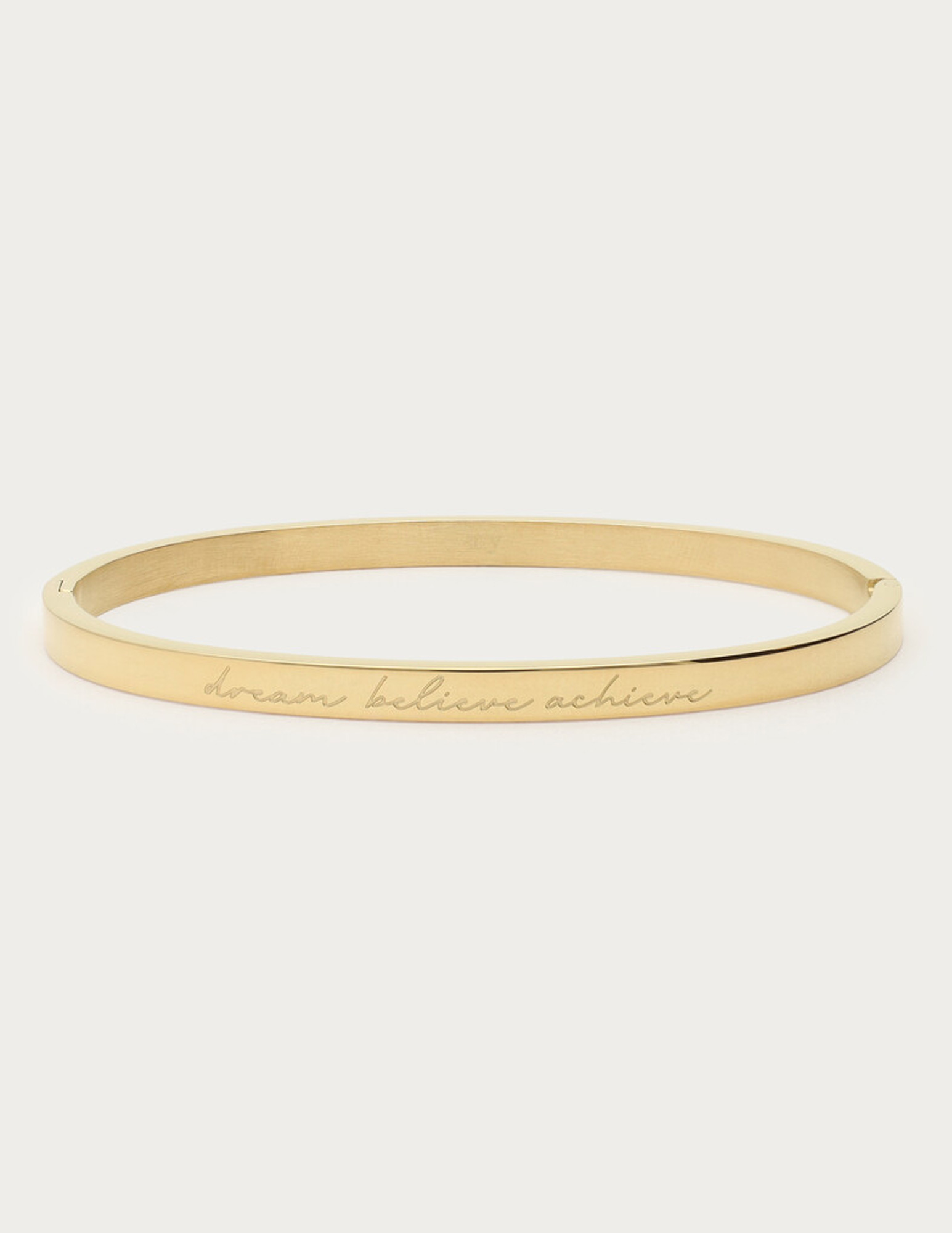 My Jewellery Bold bangle Dream believe achieve MJ14132 Goud