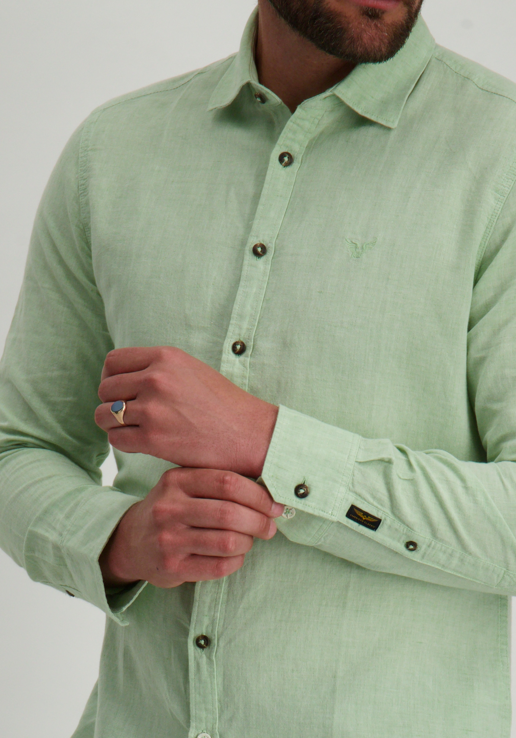 PME Legend Overhemd PSI2504200 Groen