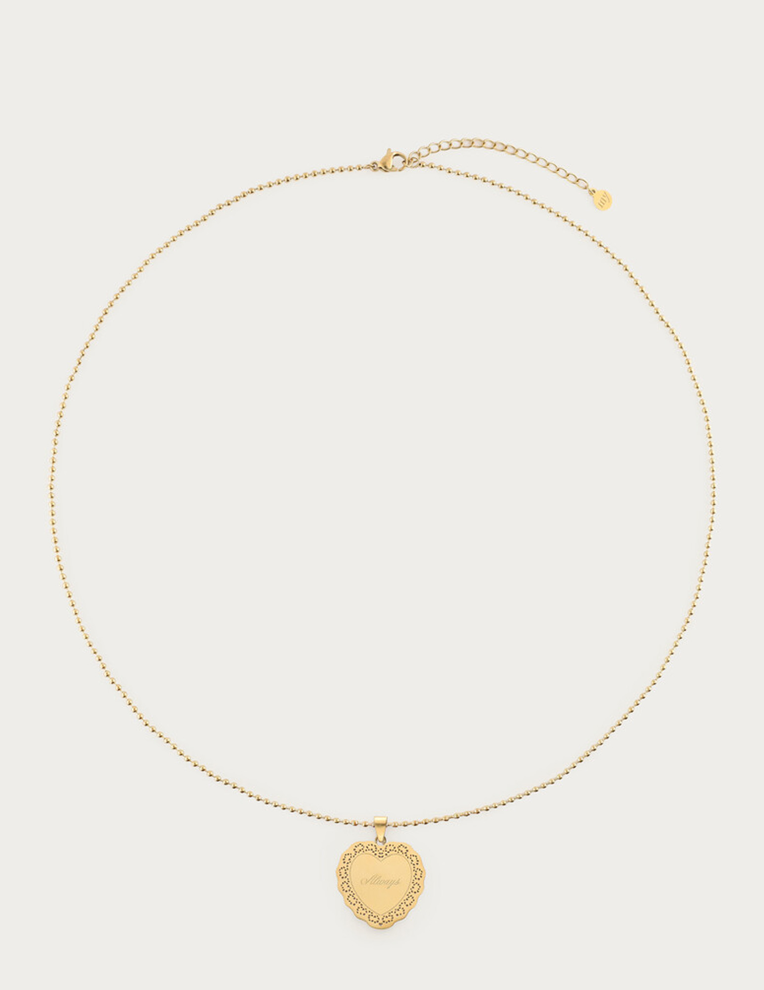 My Jewellery Love ketting met hartje "Always" MJ15278 Goud