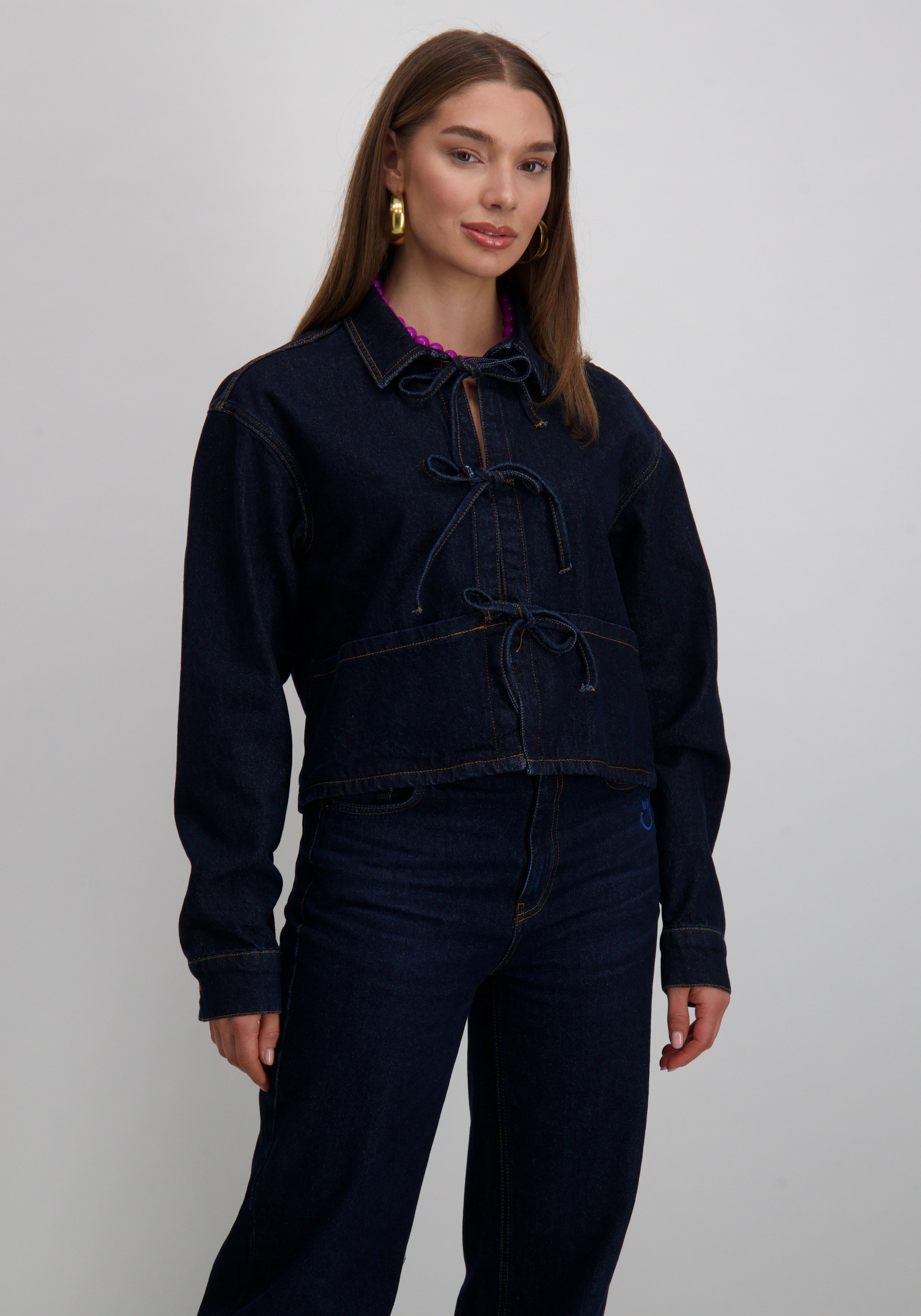 Harper & Yve Jacket Wally AW25R201 Donker blauw