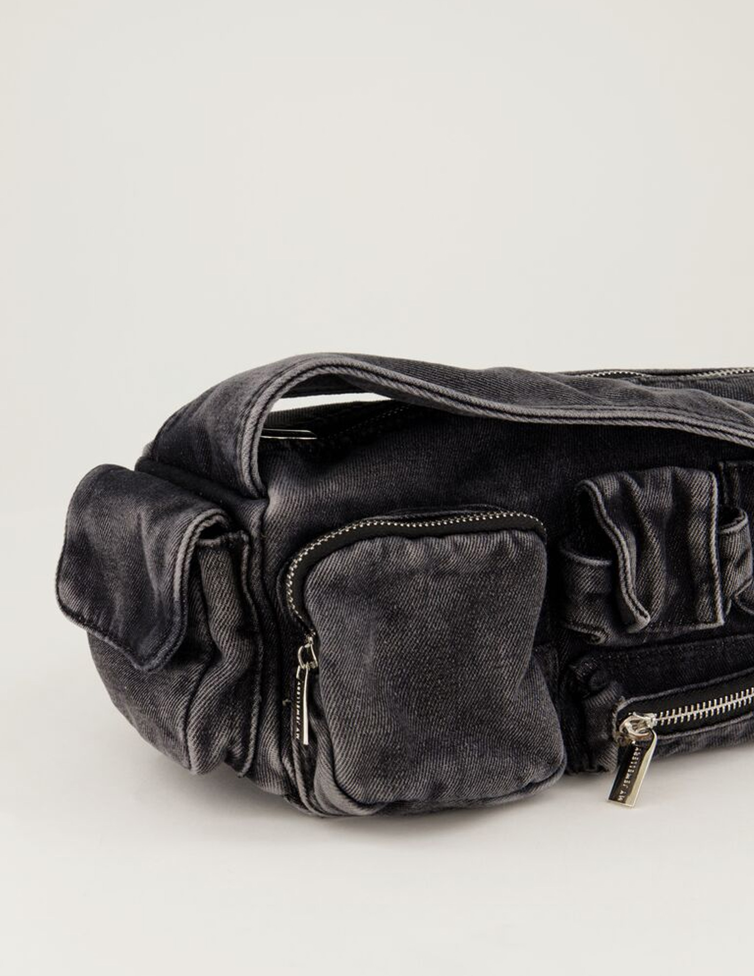 My Jewellery Schoudertas met vakjes en ritsen MJ11960 Grijs