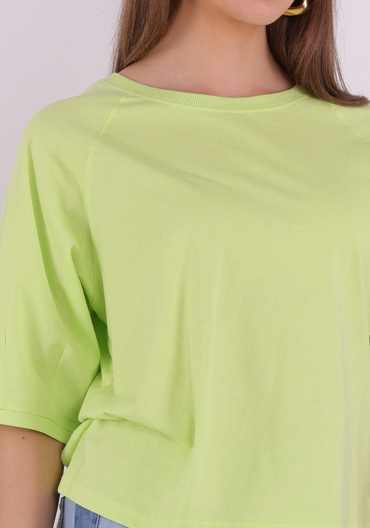 FREE|QUENT T-shirt Comte 208172 Licht groen