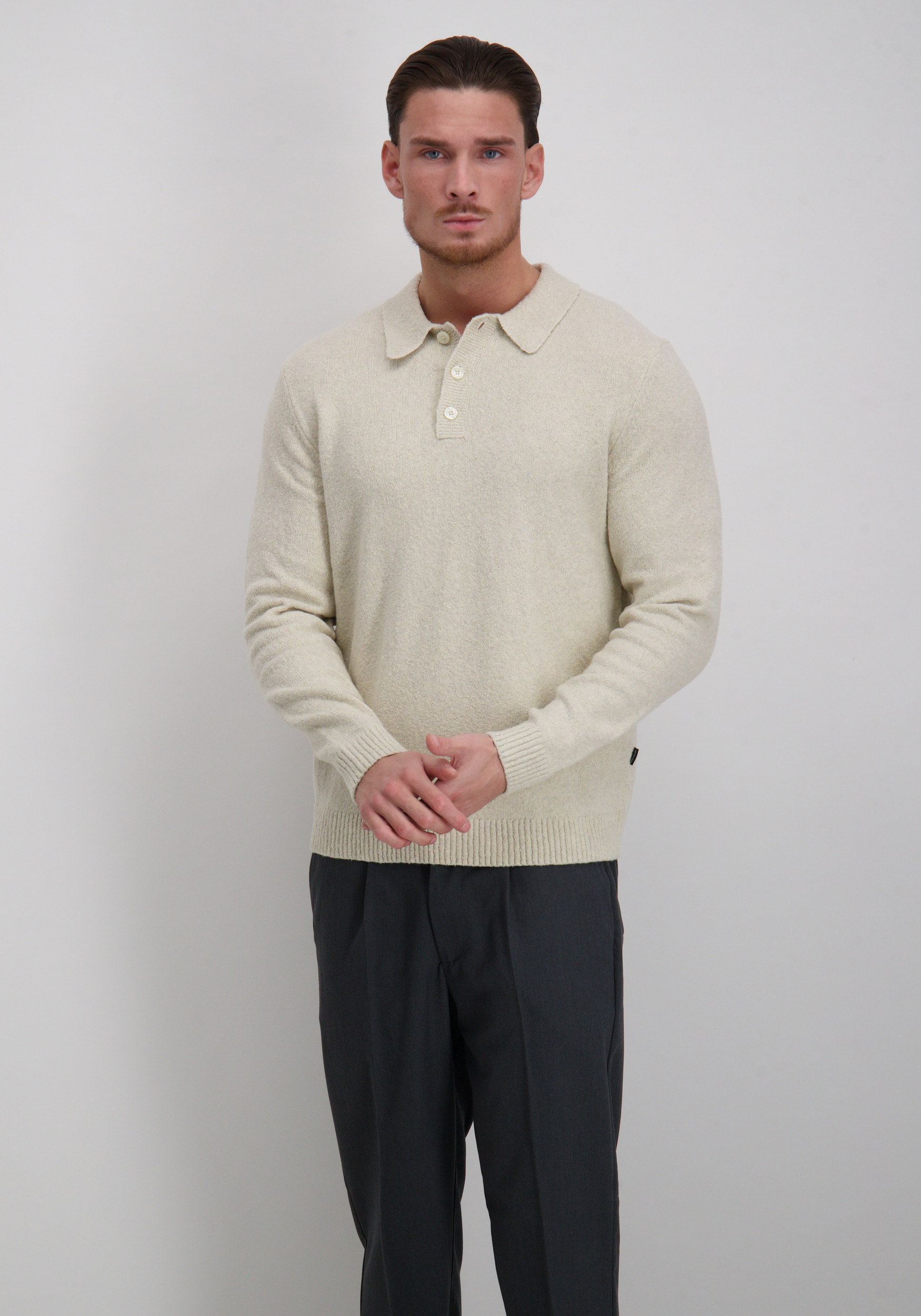 Jack & jones Trui Blamaverick 12286144 Ecru