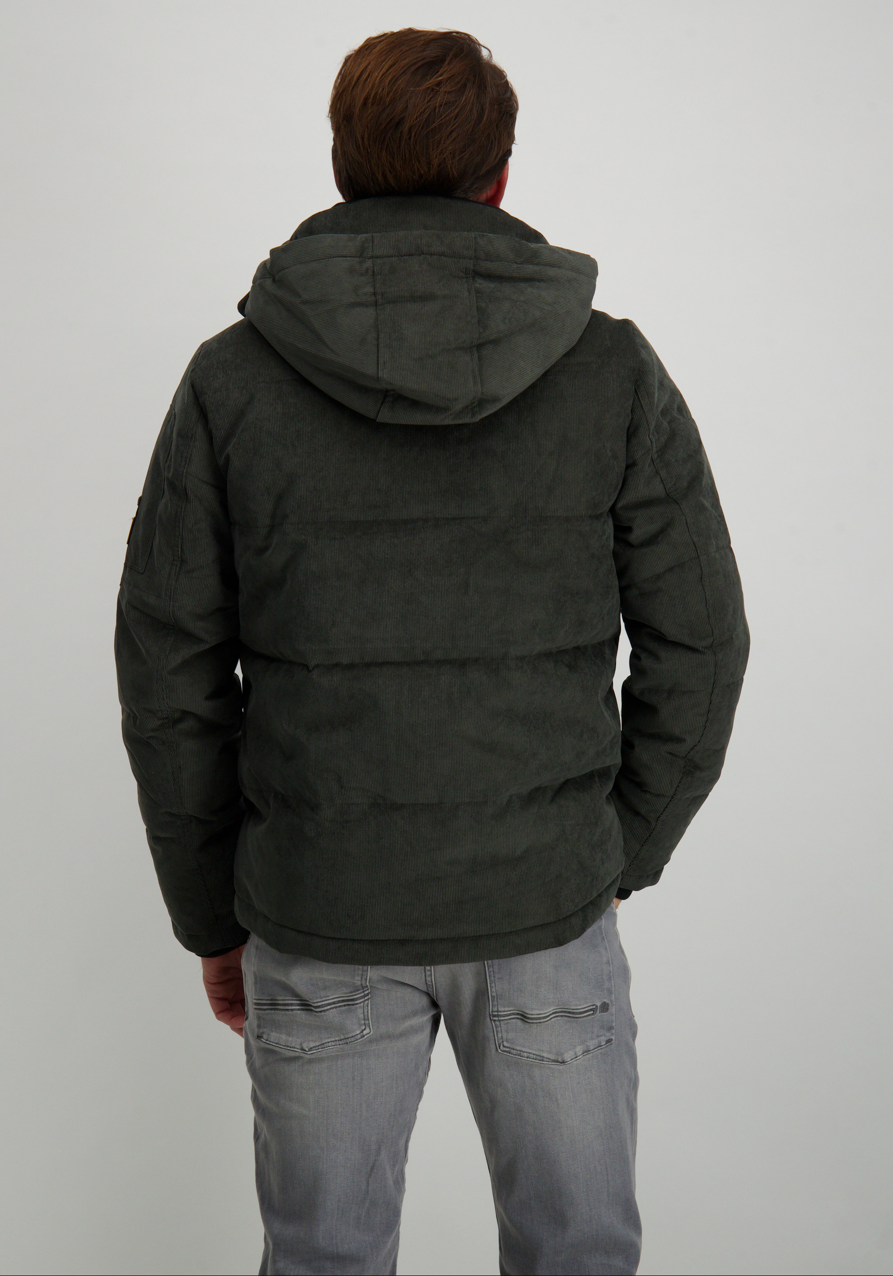 PME Legend Winterjas Gobbler PJA2408144 Donker Grijs