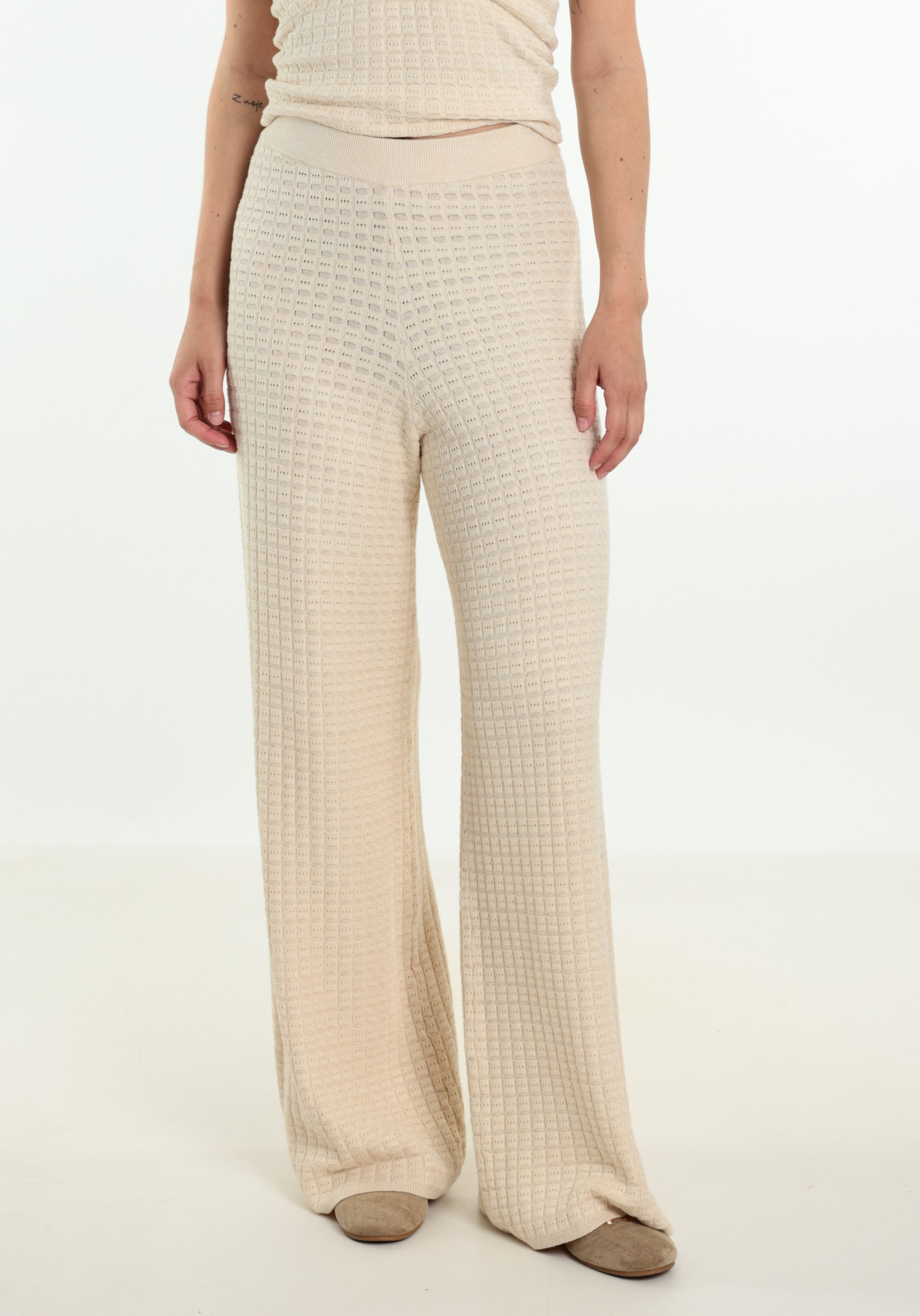 Studio Amaya broek Kensie Beige