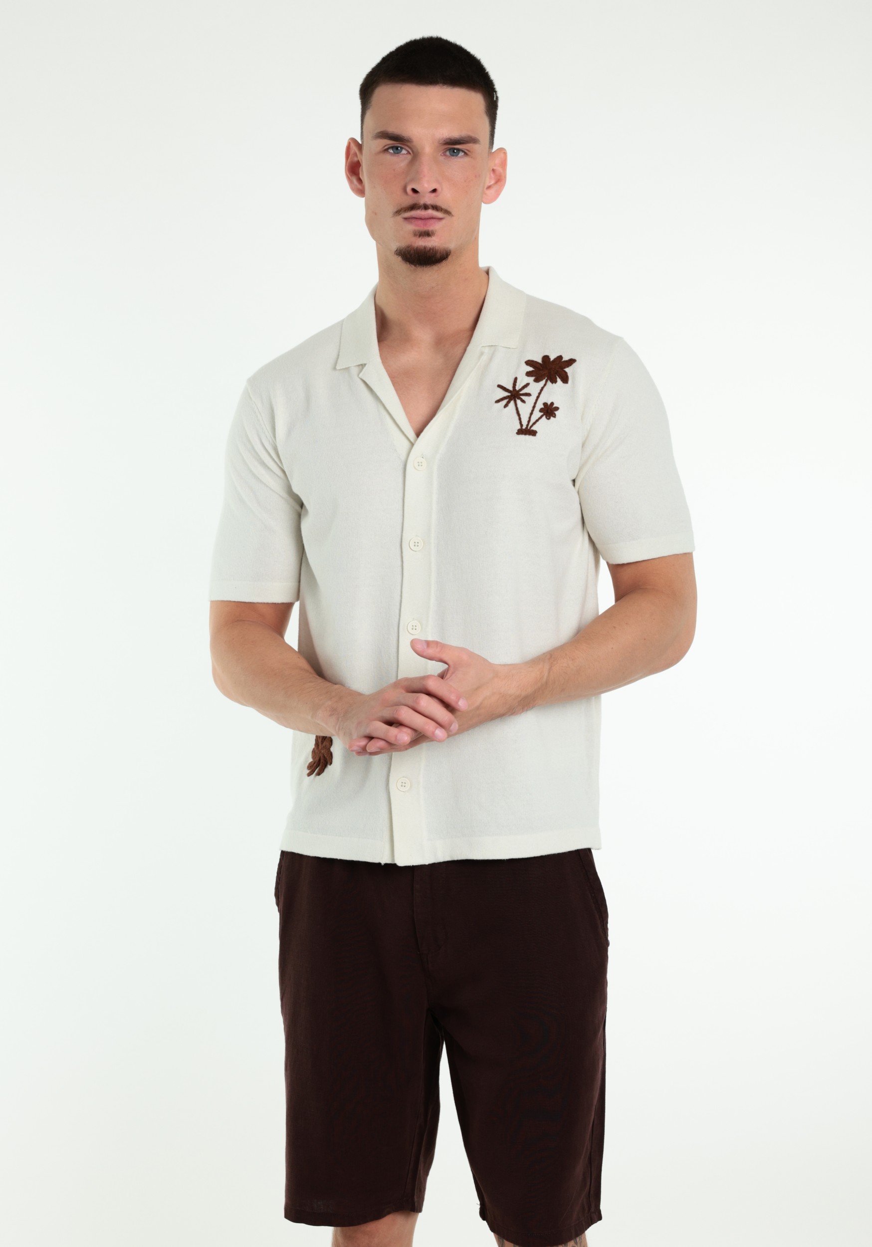 ONLY & SONS Overhemd Milo 22038017 Ecru