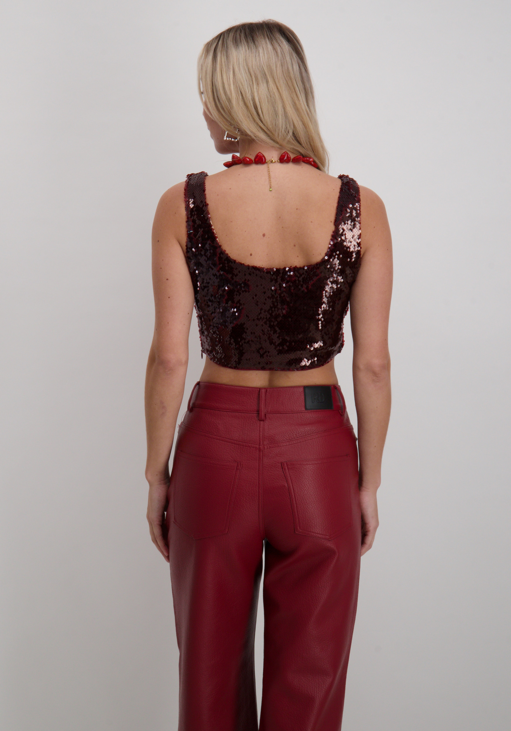 Refined Department Top Luca R2511868815 Bordeaux
