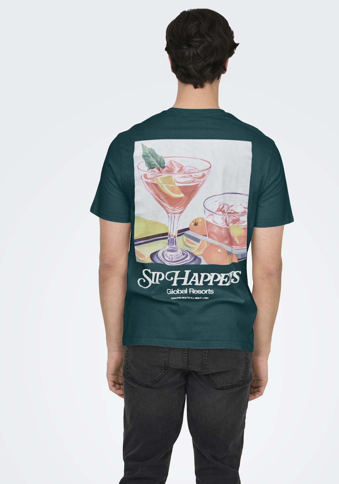 ONLY & SONS T-shirt Chris 22034333 Petrol