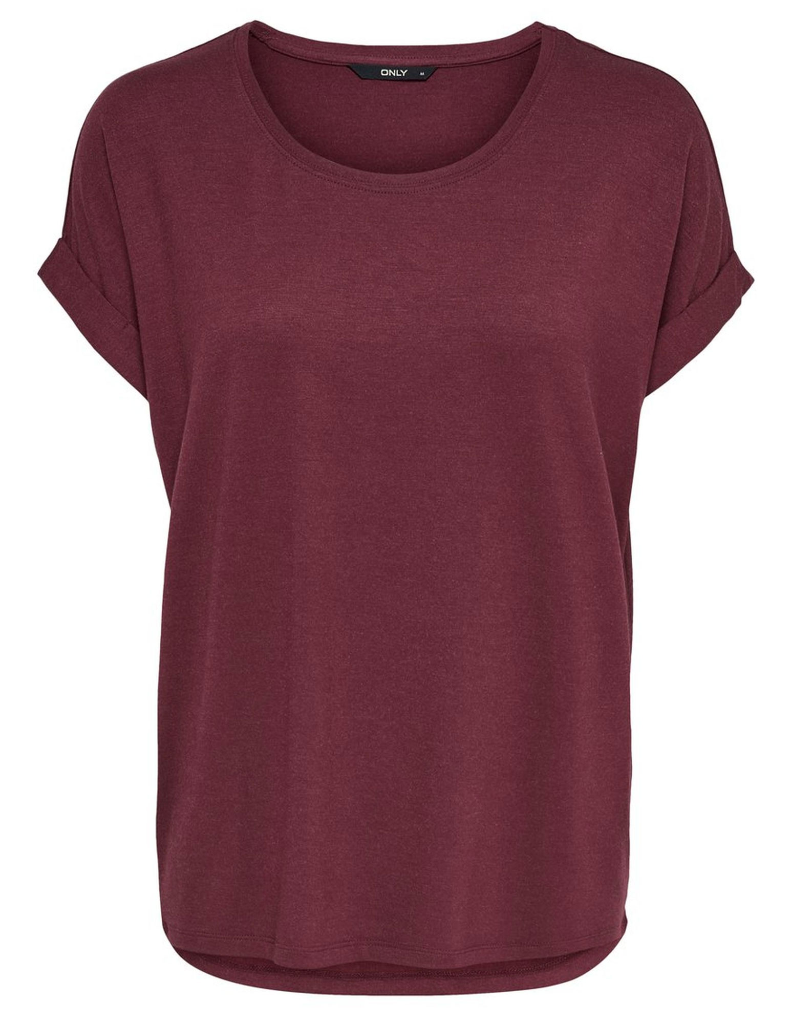Only T-shirt Moster 15106662 Bordeaux