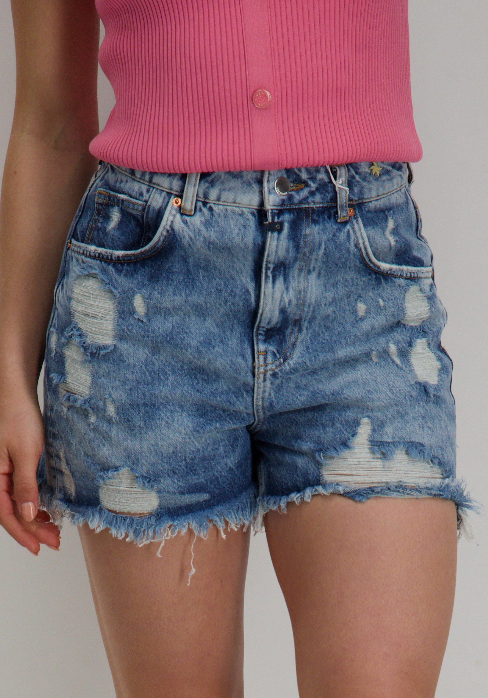 Cup of Joe Korte broek Naomi Blauw